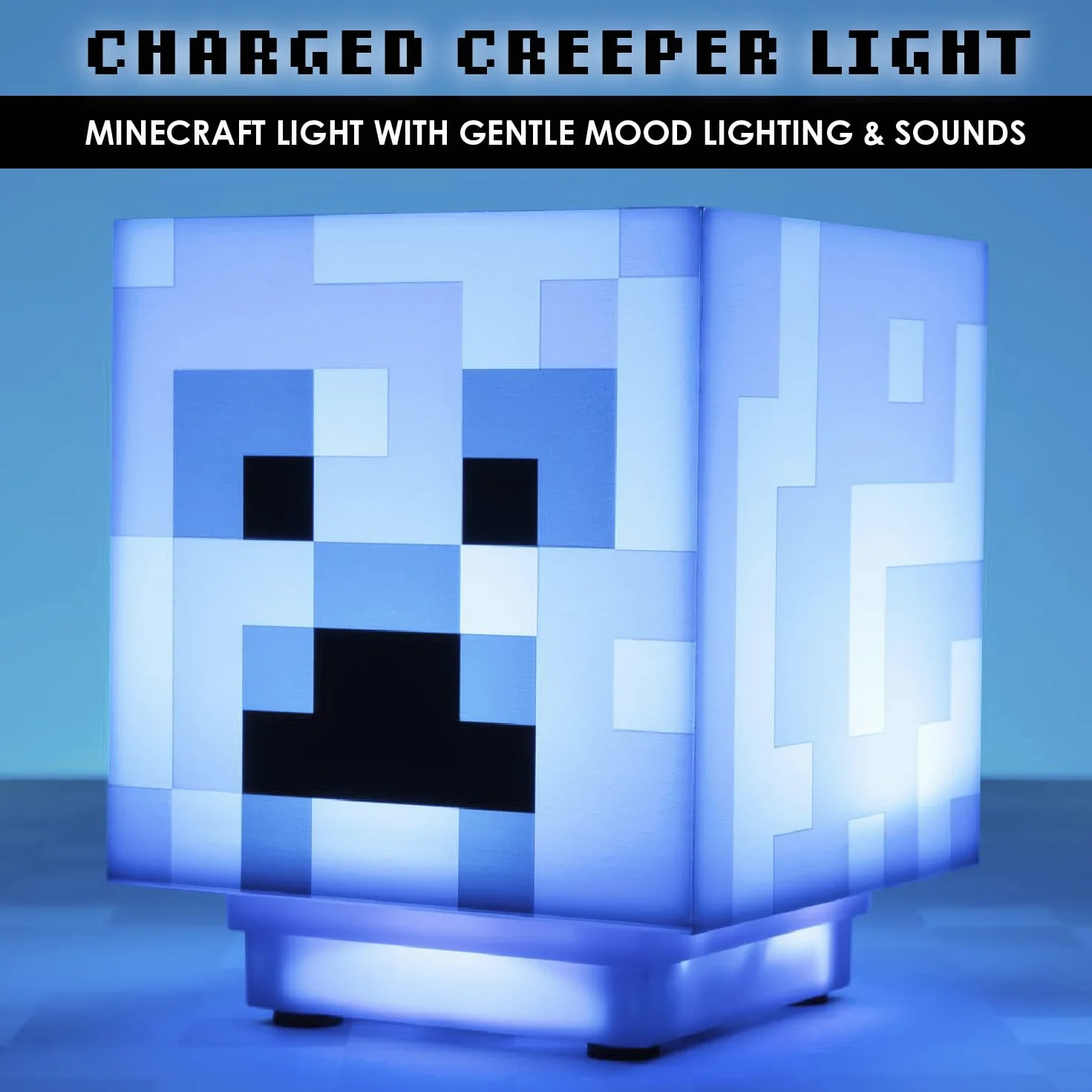 Minecraft Charged Creeper Light z dźwiękami Creeper