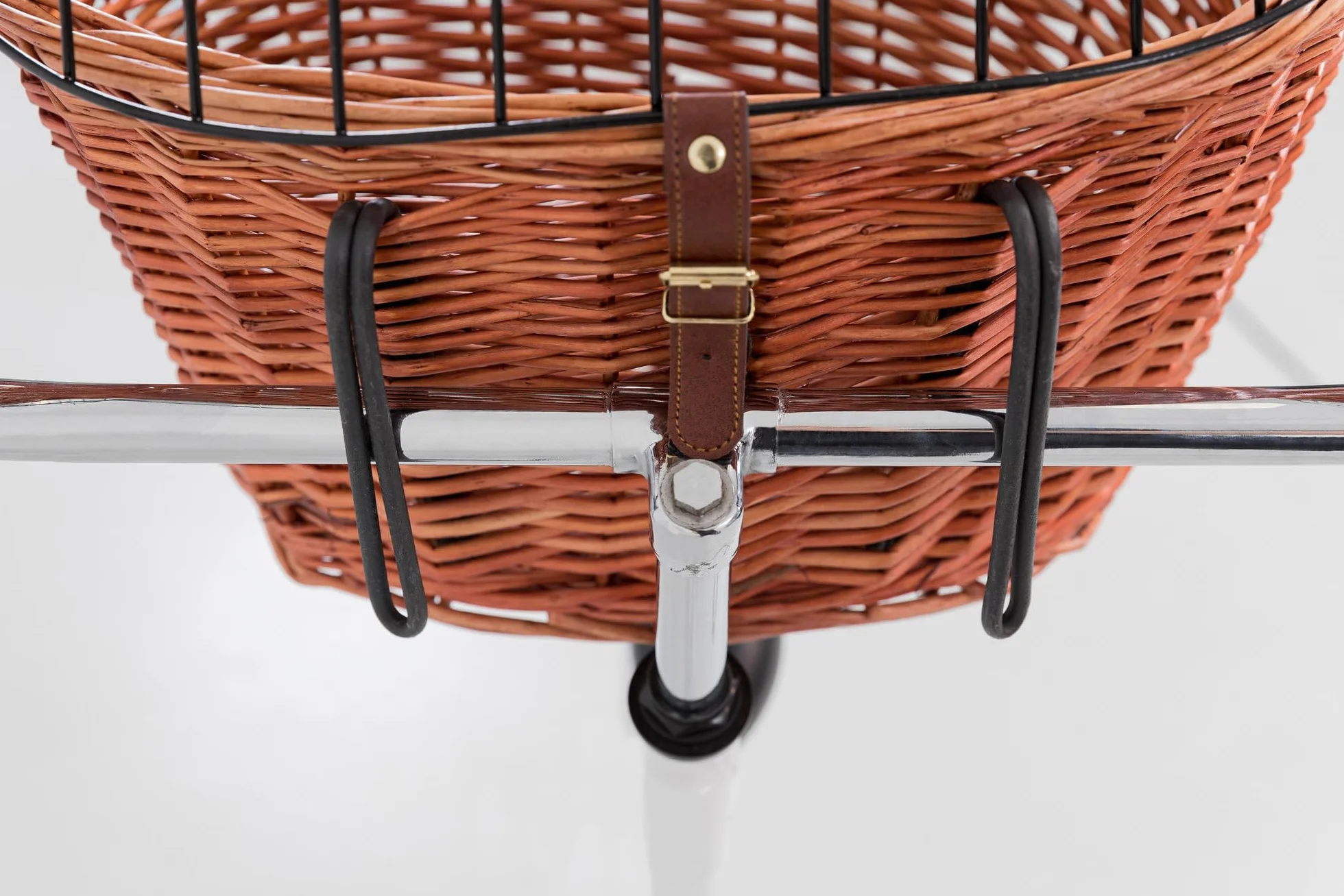 Trixie Przedni kosz rowerowy dla psa 44x48x33 cm naturalny