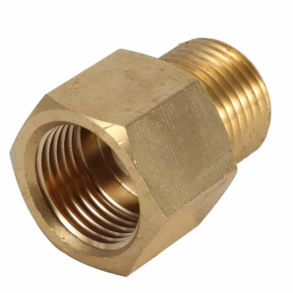 Zbiornik na butlę CO2 W21.8 CGA320 Adapter konwerter do akwarium (CGA320 DO W21.8)