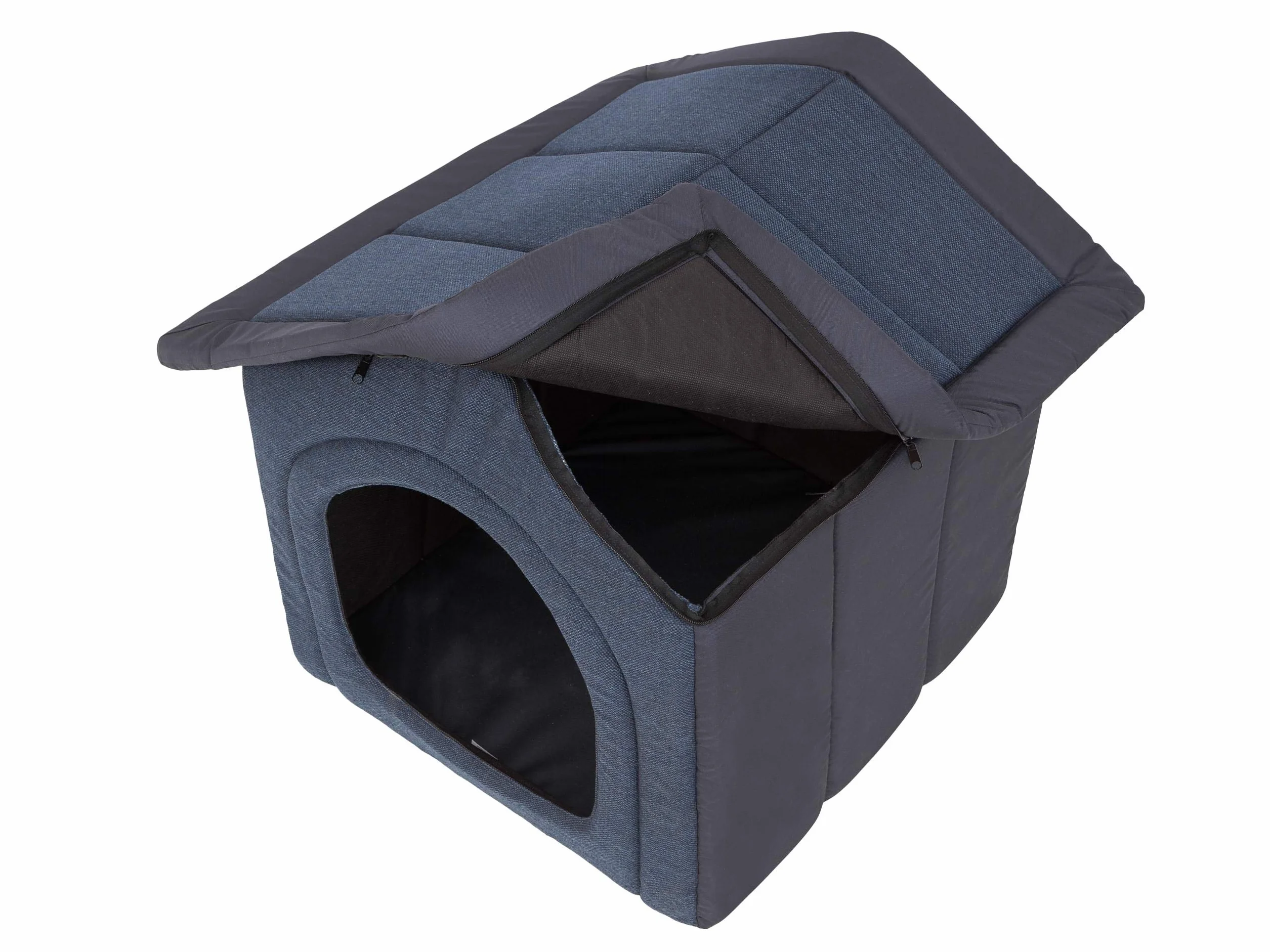 PillowPrim Buda dla Psa i Kota XXL - Legowisko 70 x 60 cm, Granatowa