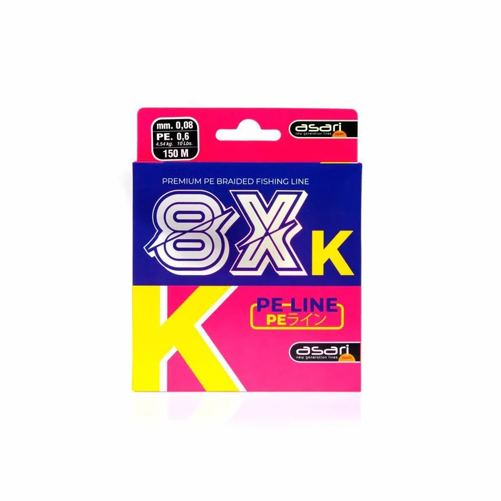 B/275m ASARI K-8 PE 8X 0,18 mm