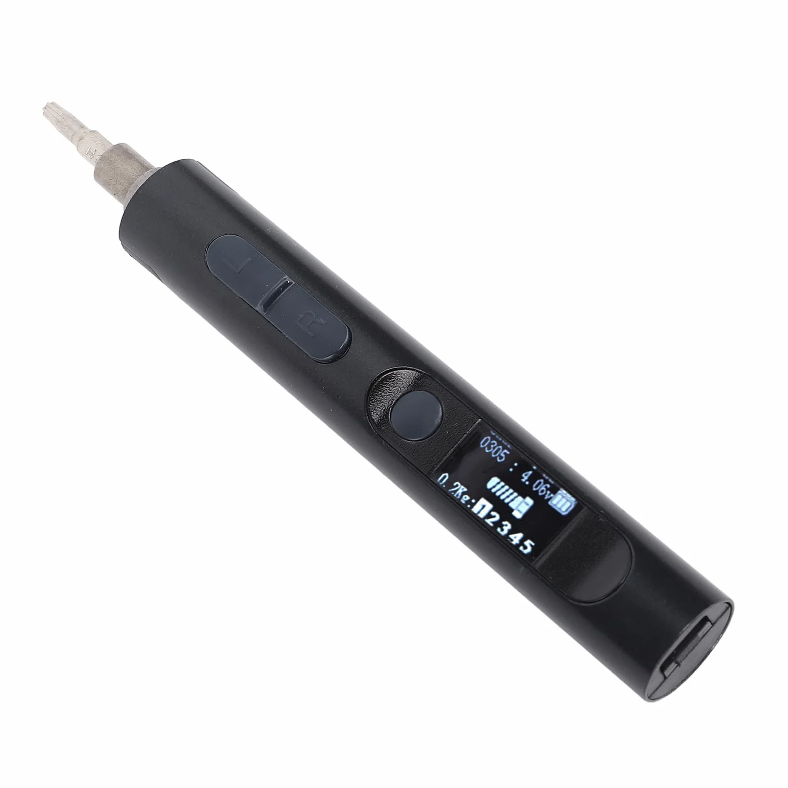 Elektryczny Mini śrubokręt, światło 3 Tryby Działania śrubokręta Elektrycznego 32 w 1 -bitowym Metalowym Metalowym do Naprawy Telefonu (Genericqkxtei6f4o-11)