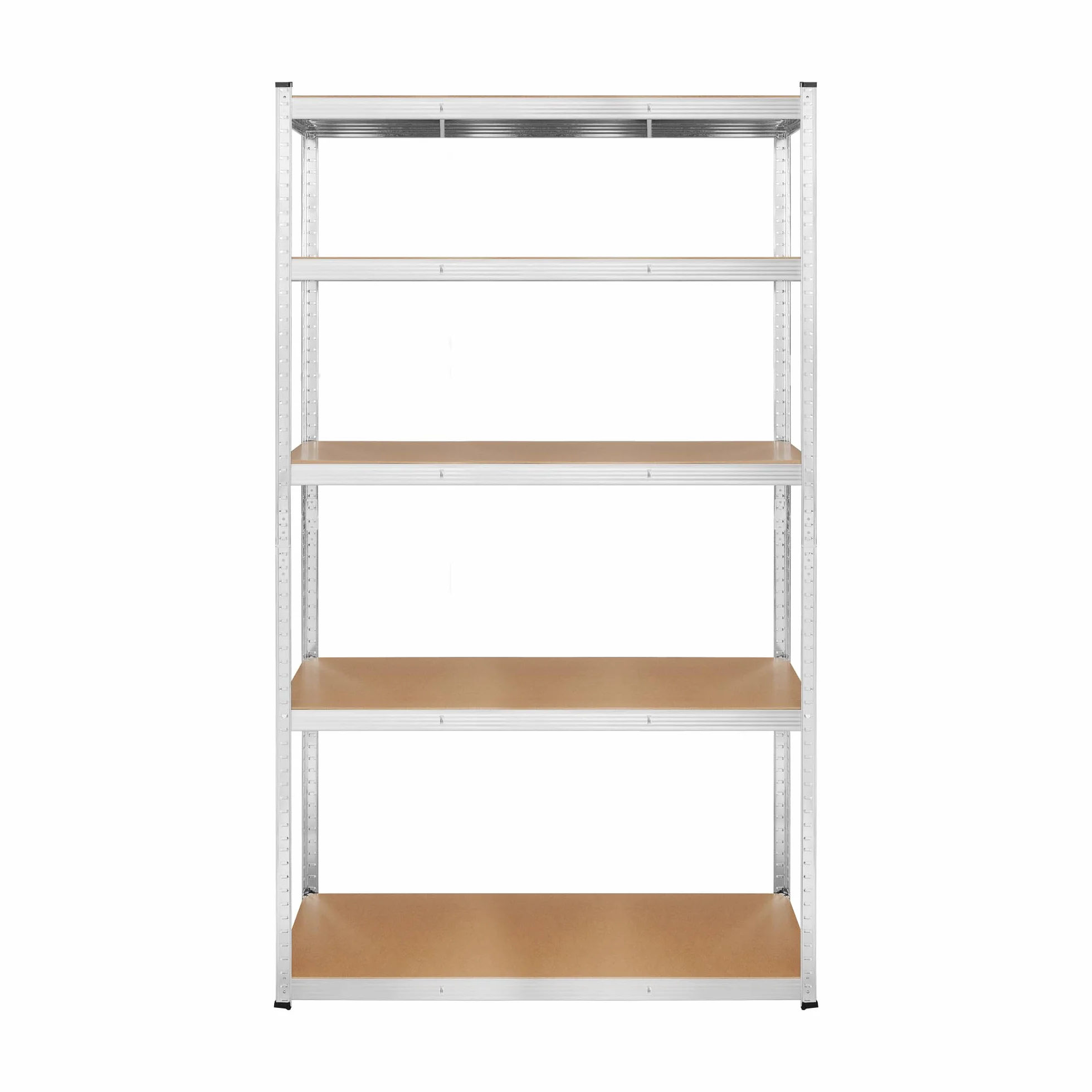Rebel Electro Regał Metalowy Magazynowy 205x120x45 Srebrny RB-1253