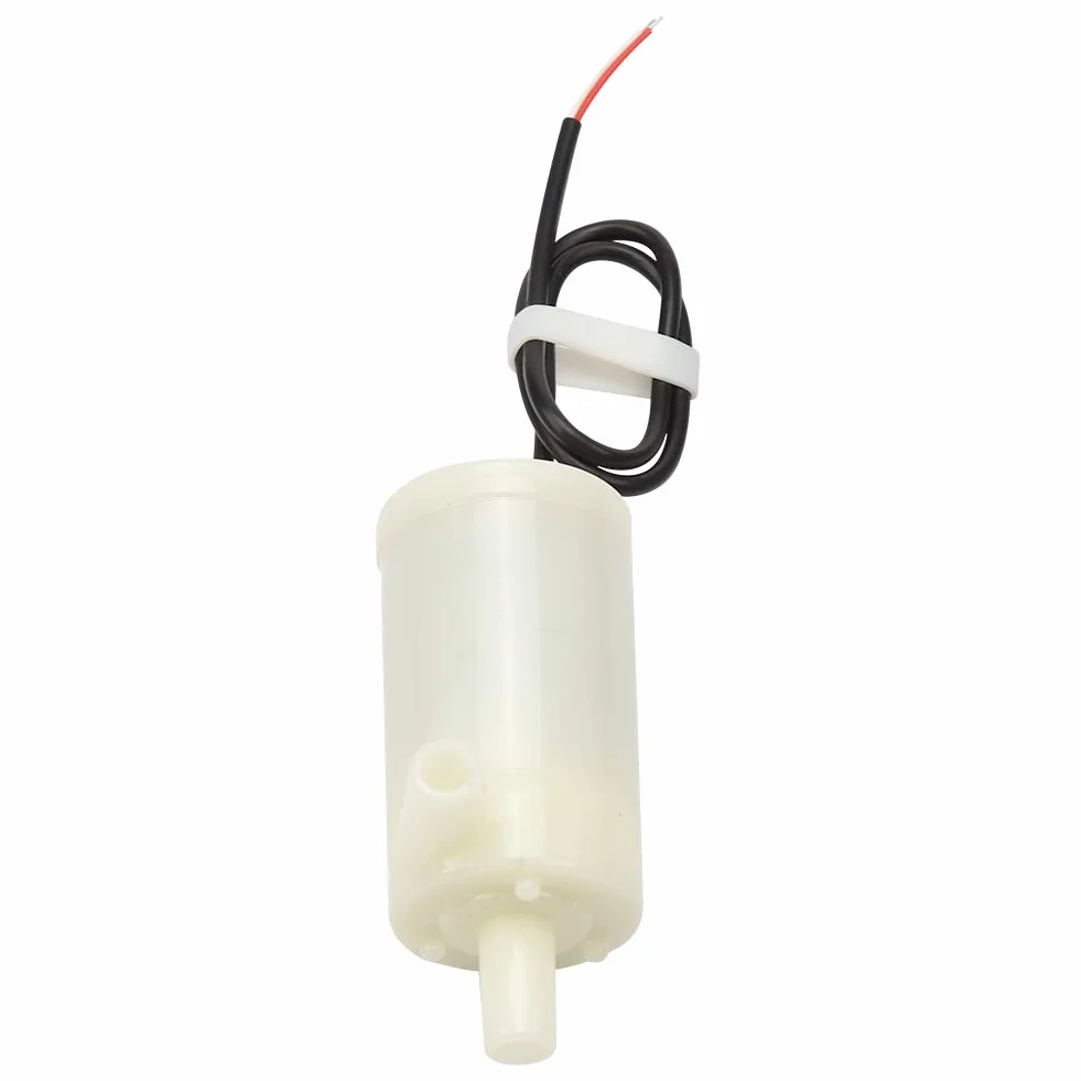 Pompa Akwariowa DC, 3V/5V/6V Amfibia Pozioma Pompa Fontannowa o Niskim Poziomie Hałasu, 3V 5V 6V Woda Płazów Mały Zatapialny System Krążenia Fontanna Staw do Akwarium Basen Ogród