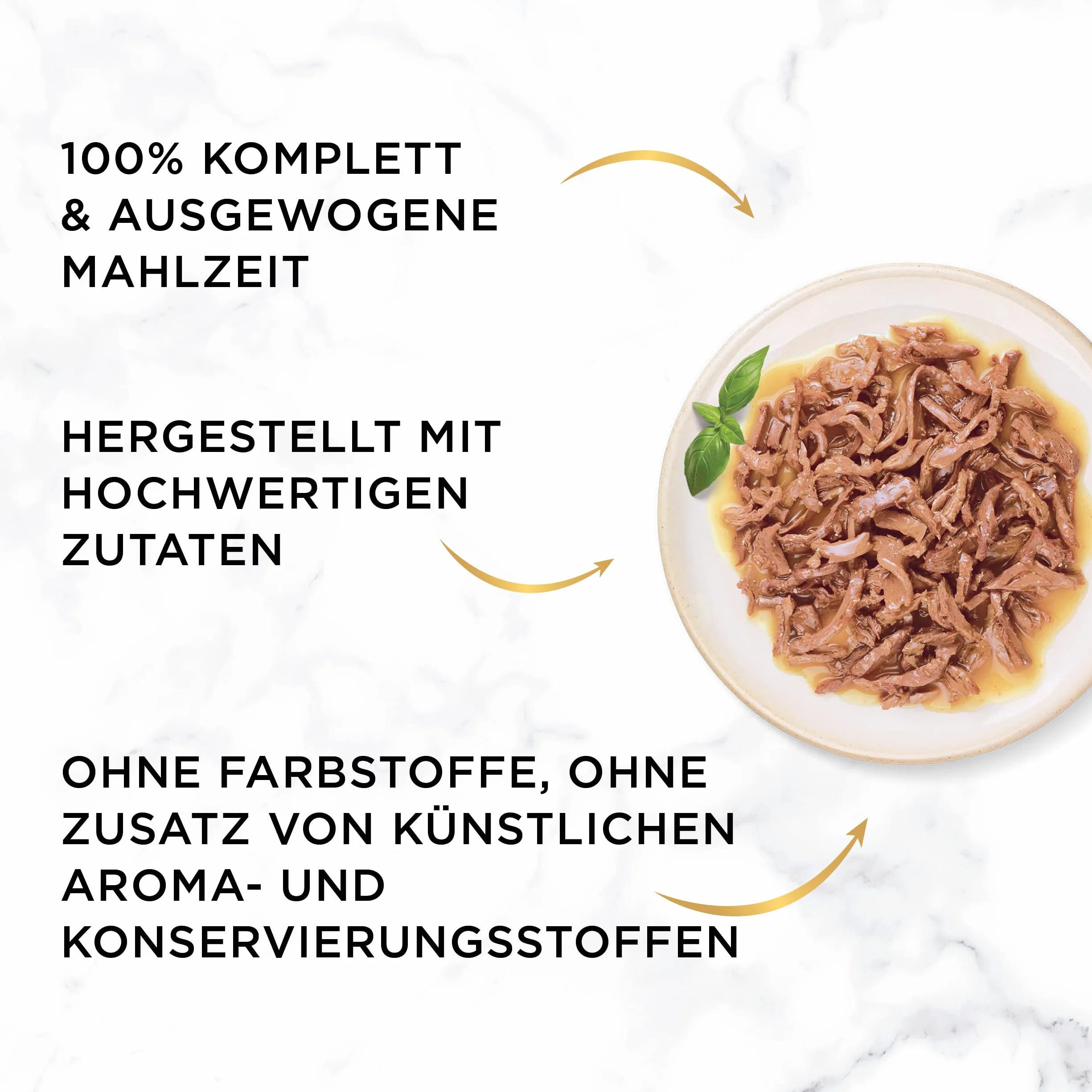 Gourmet Złote, soczyste, delikatne paski z kurczakiem, mokra karma dla kota 12 x 85 g puszka