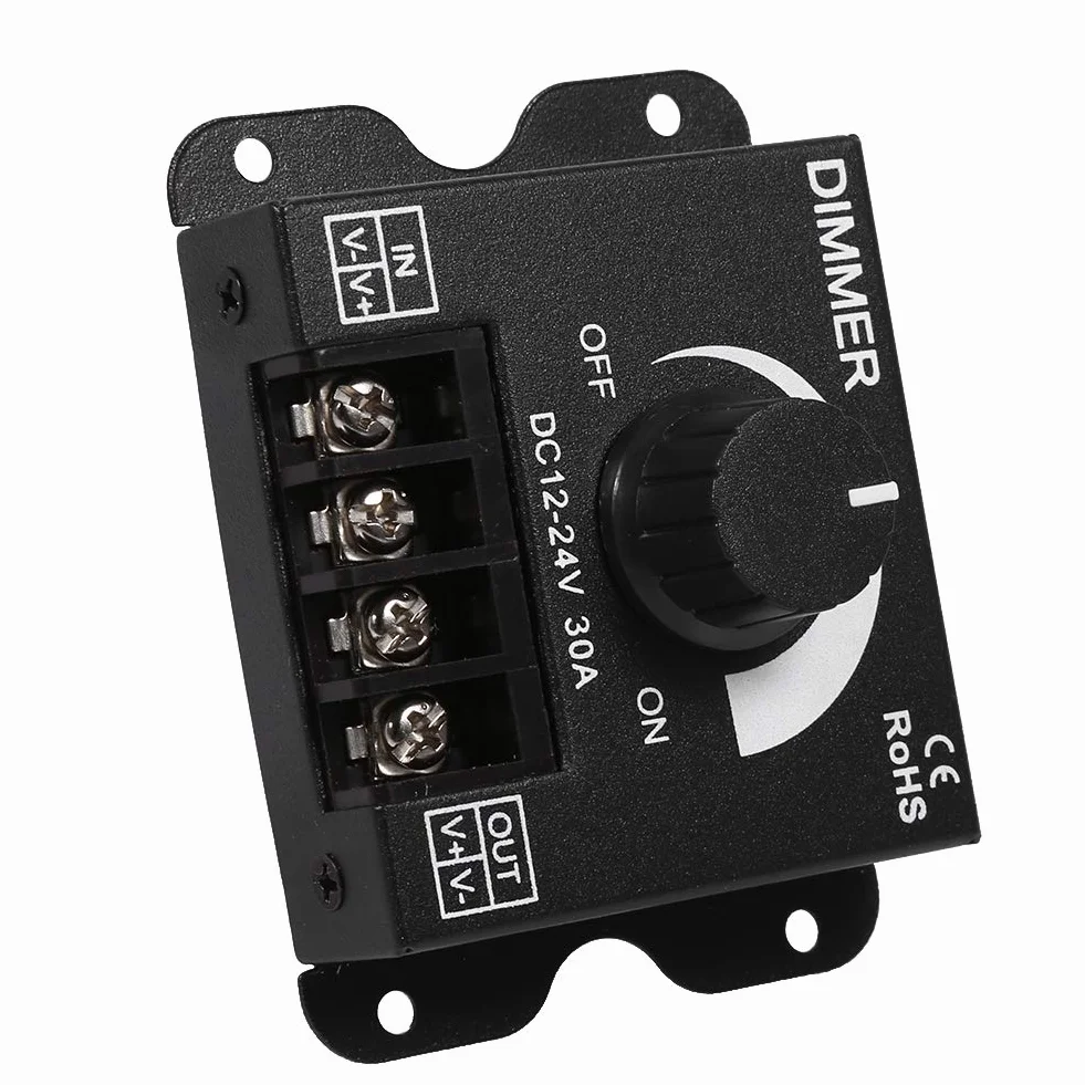 Przełącznik Led 12V-24V 30A Ściemniacz Dotykowy Liniowy Sterownik do Taśmy świetlnej