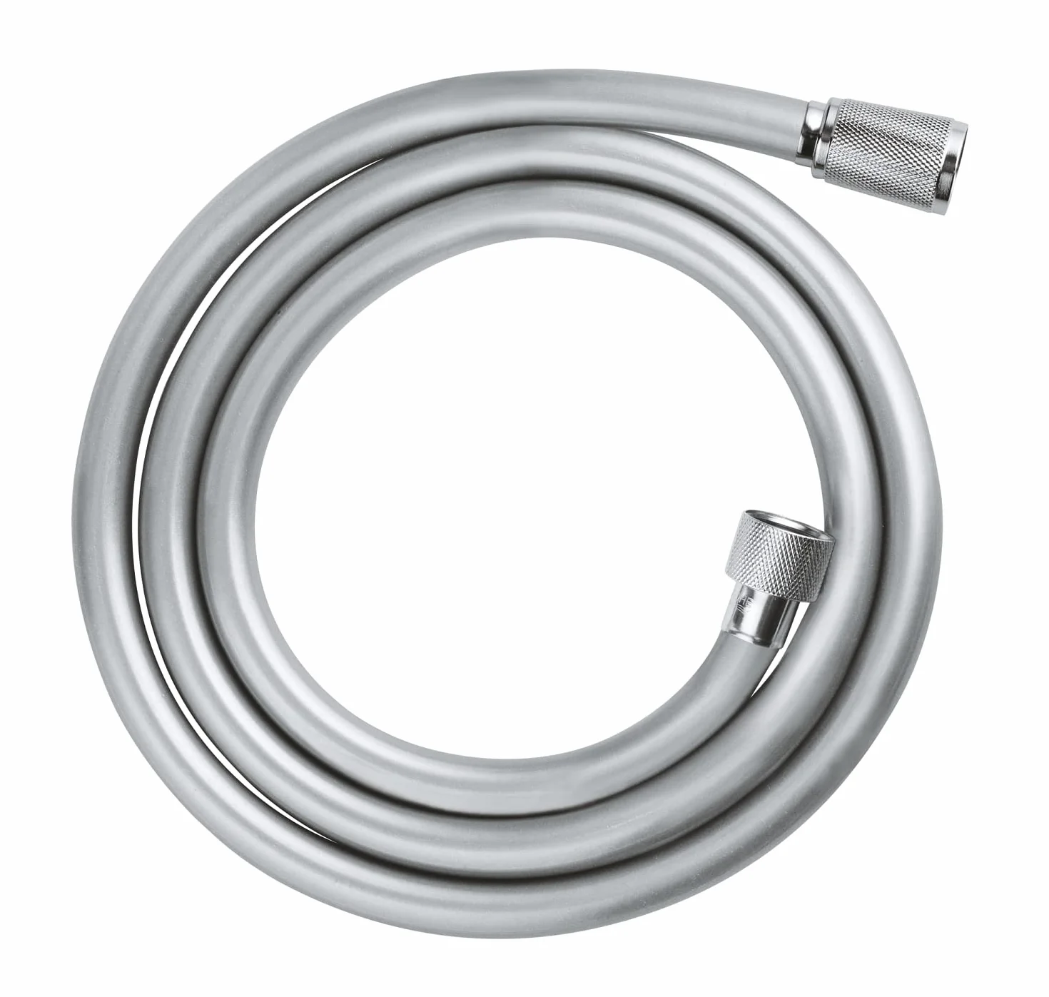 GROHE Vitalioflex Comfort 28743002 Flexo zestaw prysznicowy 1,5 m, odporny na wysokie temperatury, uniwersalny przyłącze, instalacja QuickFix, chrom