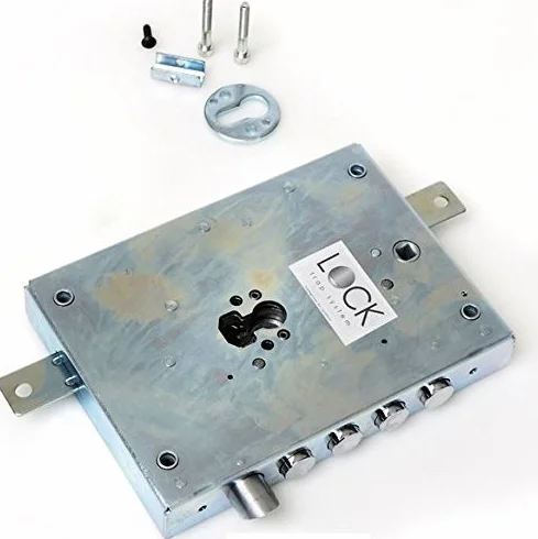 Blokada drzwi pancernych Europejski cylinder dim 150,5x206 SER NE42 7 D