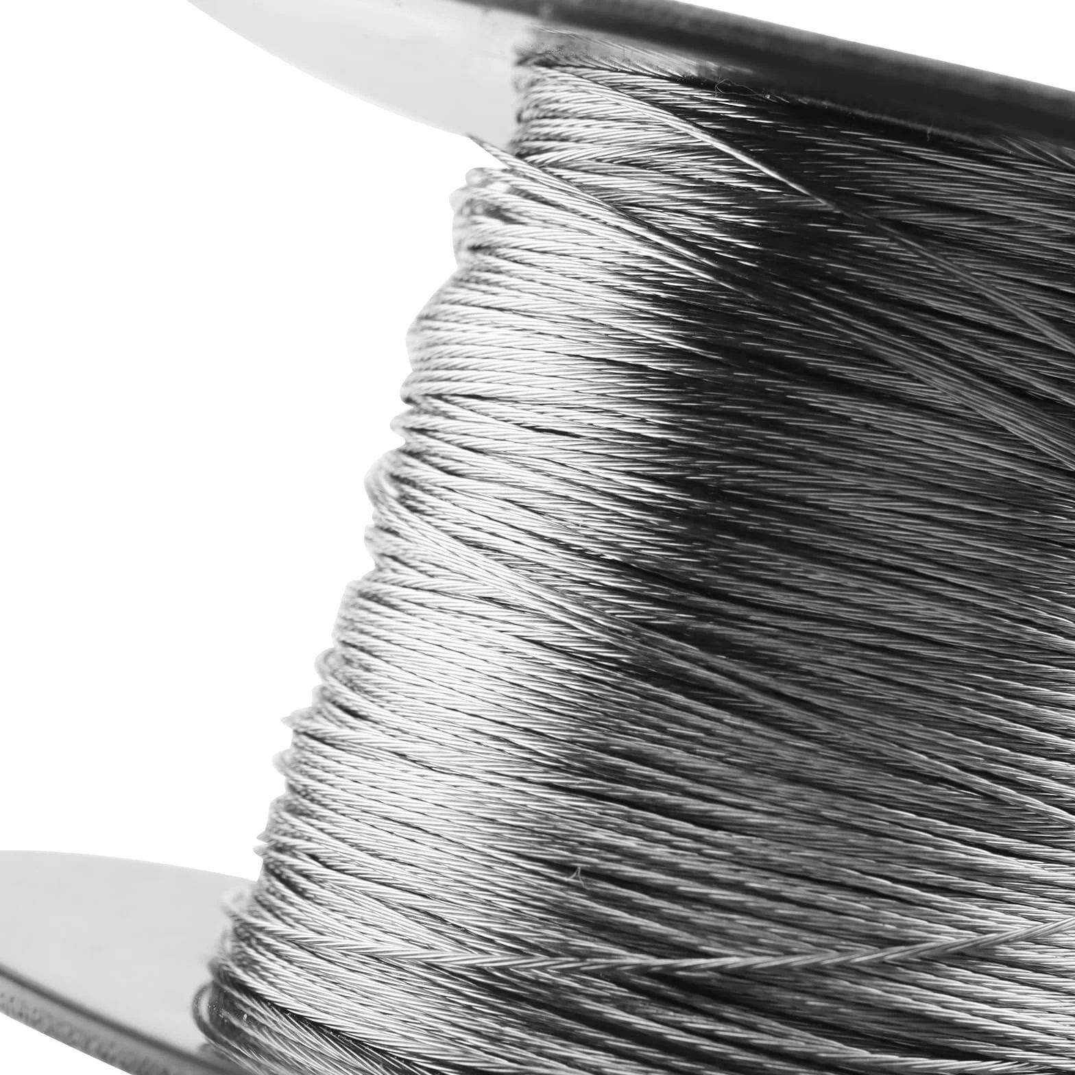 Picture Hanging Wire drut do zawieszenia obrazu, 100 m x 0,5 mm, stal nierdzewna, szpula druciana z 30 sztukami aluminium, do zawieszenia ramek na zdjęcia, linek do prania, luster