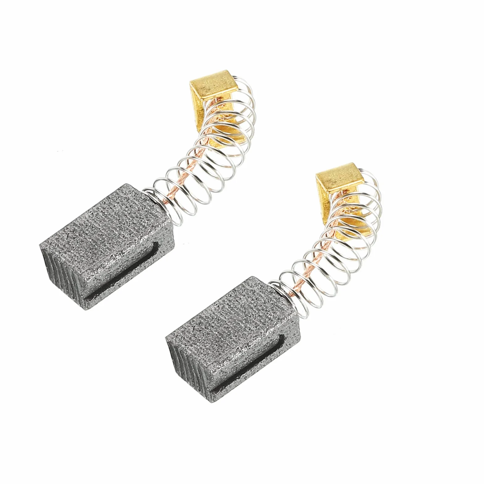 PATIKIL Szczotki węglowe 12 x 8 x 6 mm do silników elektrycznych elektronarzędzia szlifierka kątowa piła stołowa naprawa części zamiennych, 2 szt