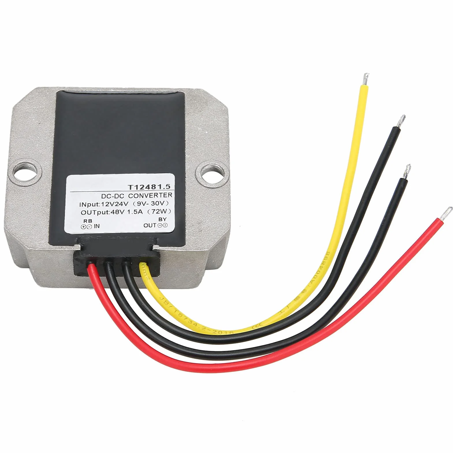 Konwerter napięcia DC-DC podwyższający 12V do 48V 1.5A 72W