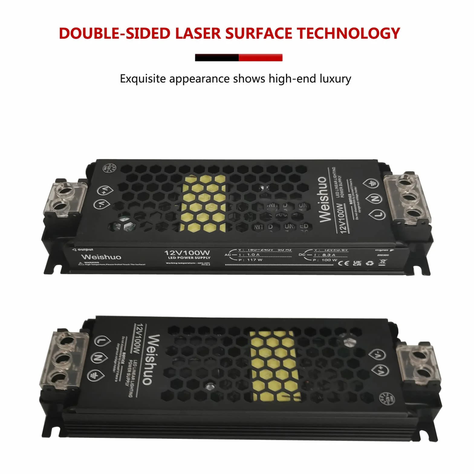 Transformator LED 12V 8.3A 100W IP20 Niskonapięciowy Transformator AC 220V na 12V DC Stałe Napięcie Ultra Cienki Driver LED Uniwersalny Zasilacz Moduł dla Wewnętrznych Świateł LED