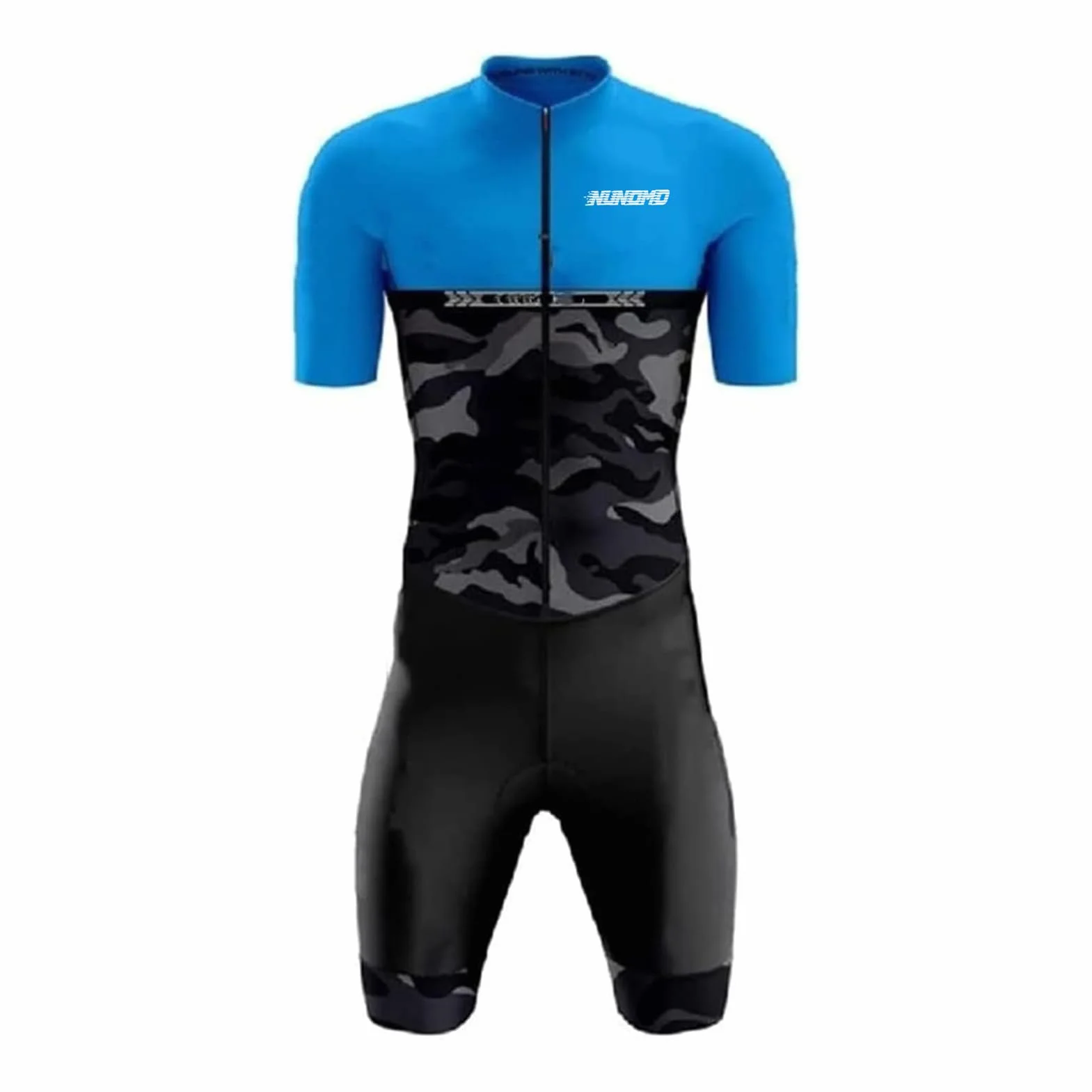 Męski kombinezon MTB, triathlonowy, z krótkim rękawem, szybkoschnący, do jazdy na rowerze, treningu szosowego, odzież rowerowa, Pro Trisuit i triathlon