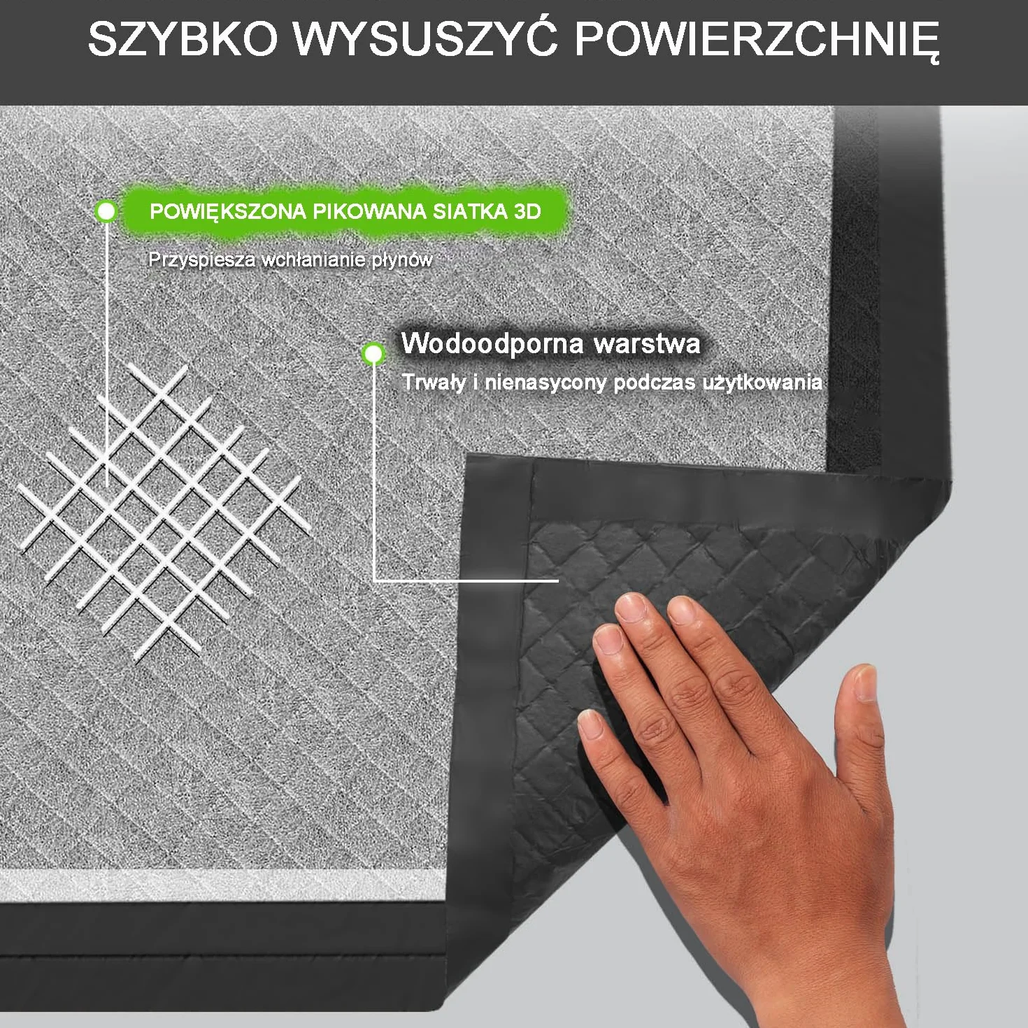 Gardner Pet Podkłady dla szczeniąt 70x85cm, Duże podkłady dla szczeniąt z węglem do kontroli zapachu, Super chłonne i 6-warstwowe podkładki treningowe z zabezpieczeniem przed wyciekaniem dla psów, 30