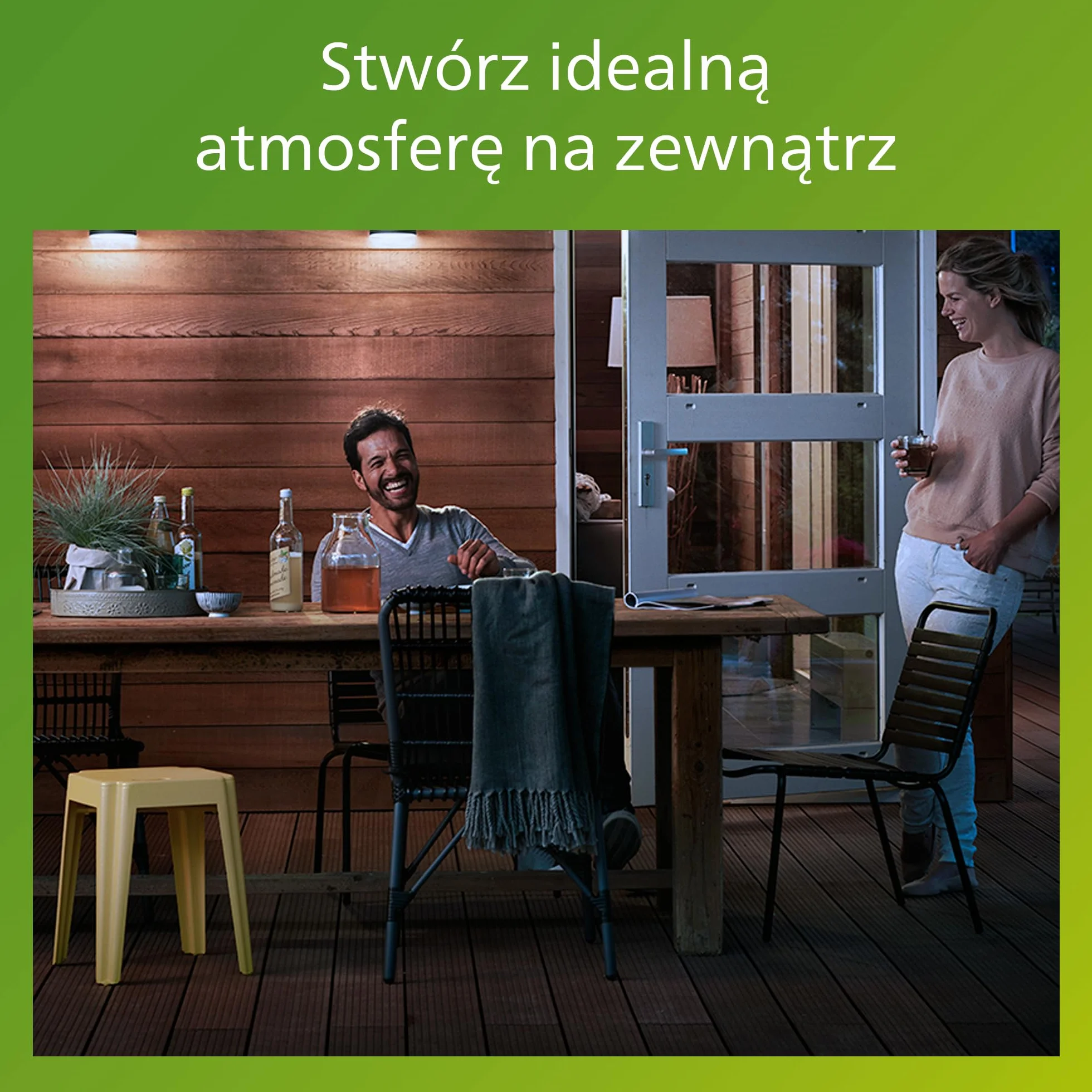 Philips Lois Zewnętrzna Lampa Floodlight, 10 W, 5000 K, Czarna
