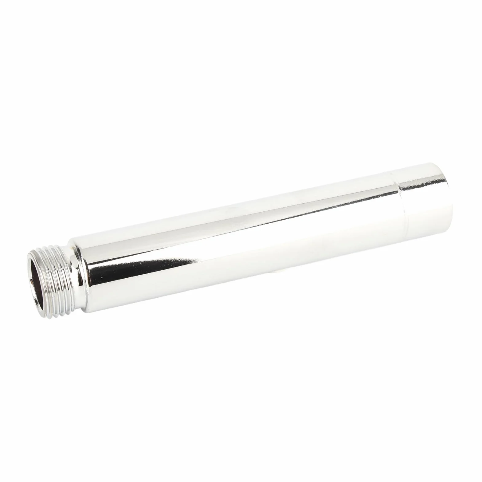Ramię przedłużające głowicy prysznicowej, przedłużenie ramienia prysznica, przedłużacz głowicy prysznicowej, okrągła rura przedłużająca prysznic ze stali nierdzewnej Akcesoria łazienkowe, chrom