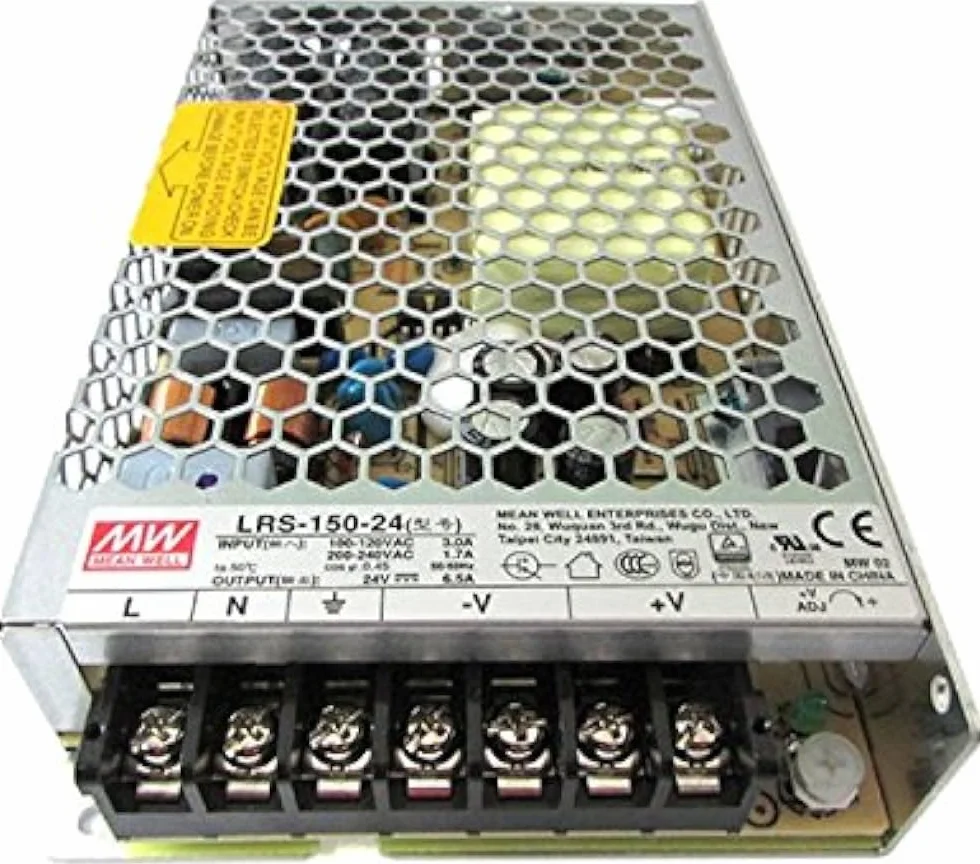 KingLed MeanWell zasilacz LRS-150-24 156 W DC 24 V IP20 transformator do diod LED