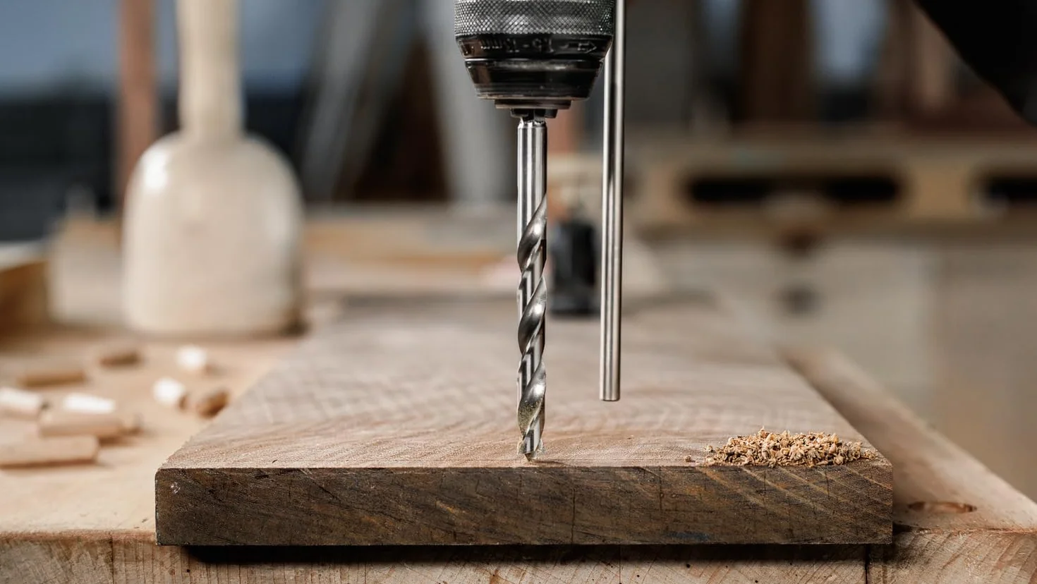 Bosch 1x Wiertło PRO Wood HSS Brad Point (do Miękkie drewno, Ø 10,00 mm, Professional Akcesoria Wiertarki/Wkrętarki)