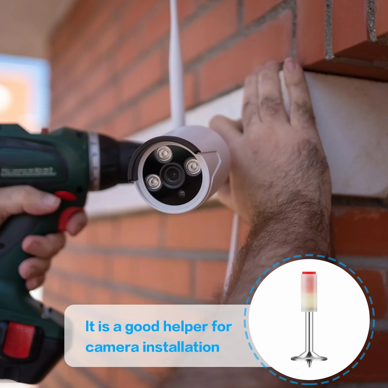 Gwoździe okrągłe 7,3 mm do gwoździarki, stalowe, 200 sztuk