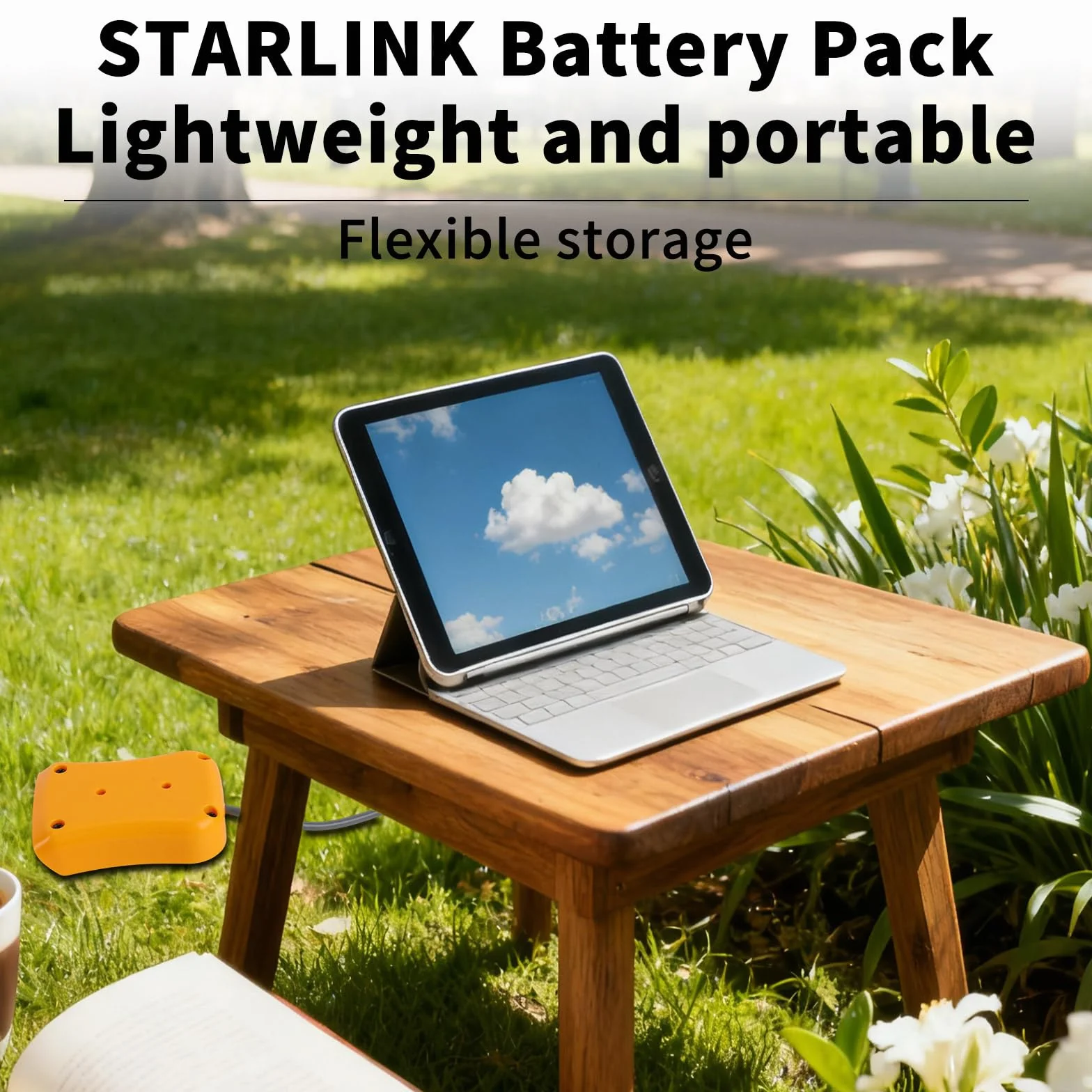 100cm Adapter Baterii DW dla Starlink Mini, Adapter Ładowacza Kabla Zasilania 20V do DC dla Starlink Mini Akcesoriów Kabel Zasilający 18AWG
