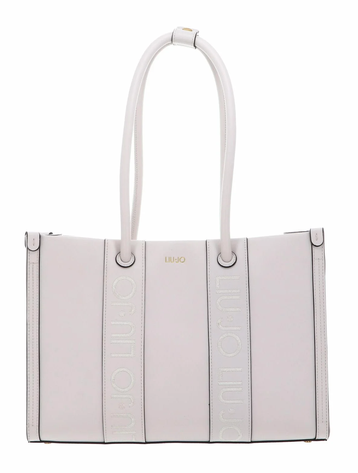 Borsa donna a mano Liu-jo Tanisha tote ecopelle true champagne BS24LJ10 AA4097 E0003