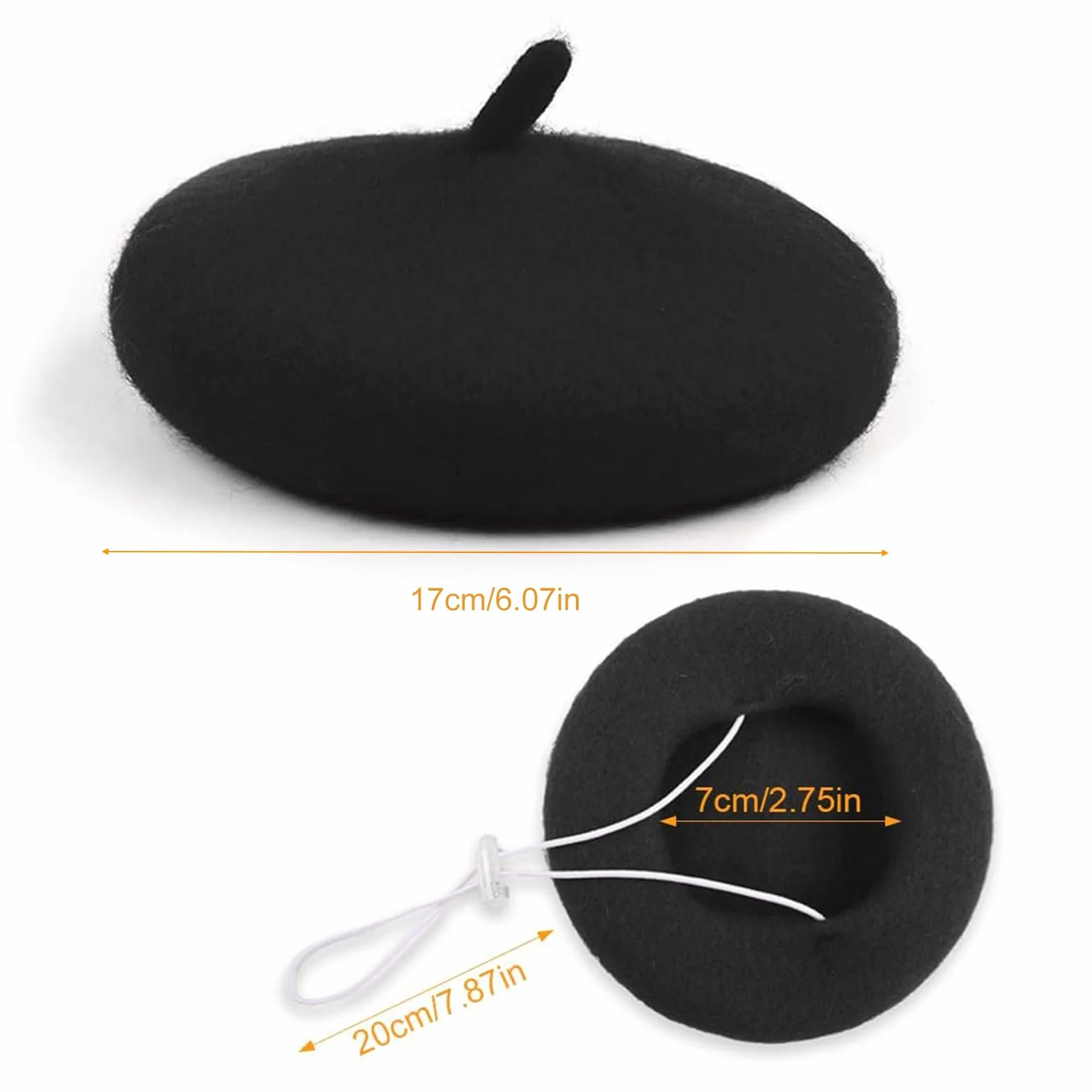 Beret dla psa, beret dla kota, francuski kapelusz dla szczeniaka, kapelusz dla zwierząt, kominiarka dla psa dla kota małe psy akcesoria na imprezę dla szczeniaków, akcesoria dekoracyjne do zdjęć