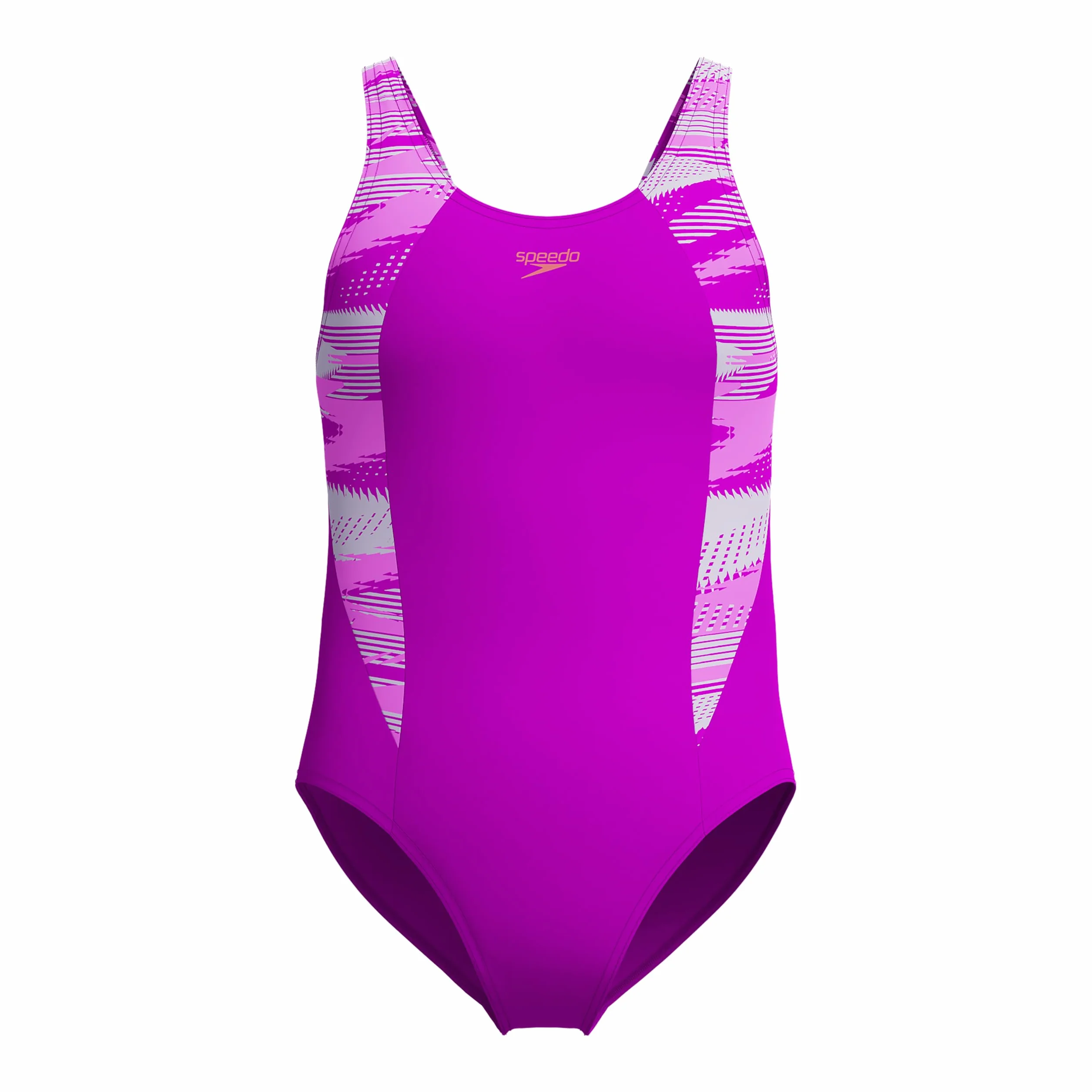 Speedo Pieluszka kąpielowa Dziewczynki Hyperboom Splice Muscleback Swimsuit | Swim Training |Chlorine Resistant | Quick Drying | Stretch Fabric | Comfort Fit