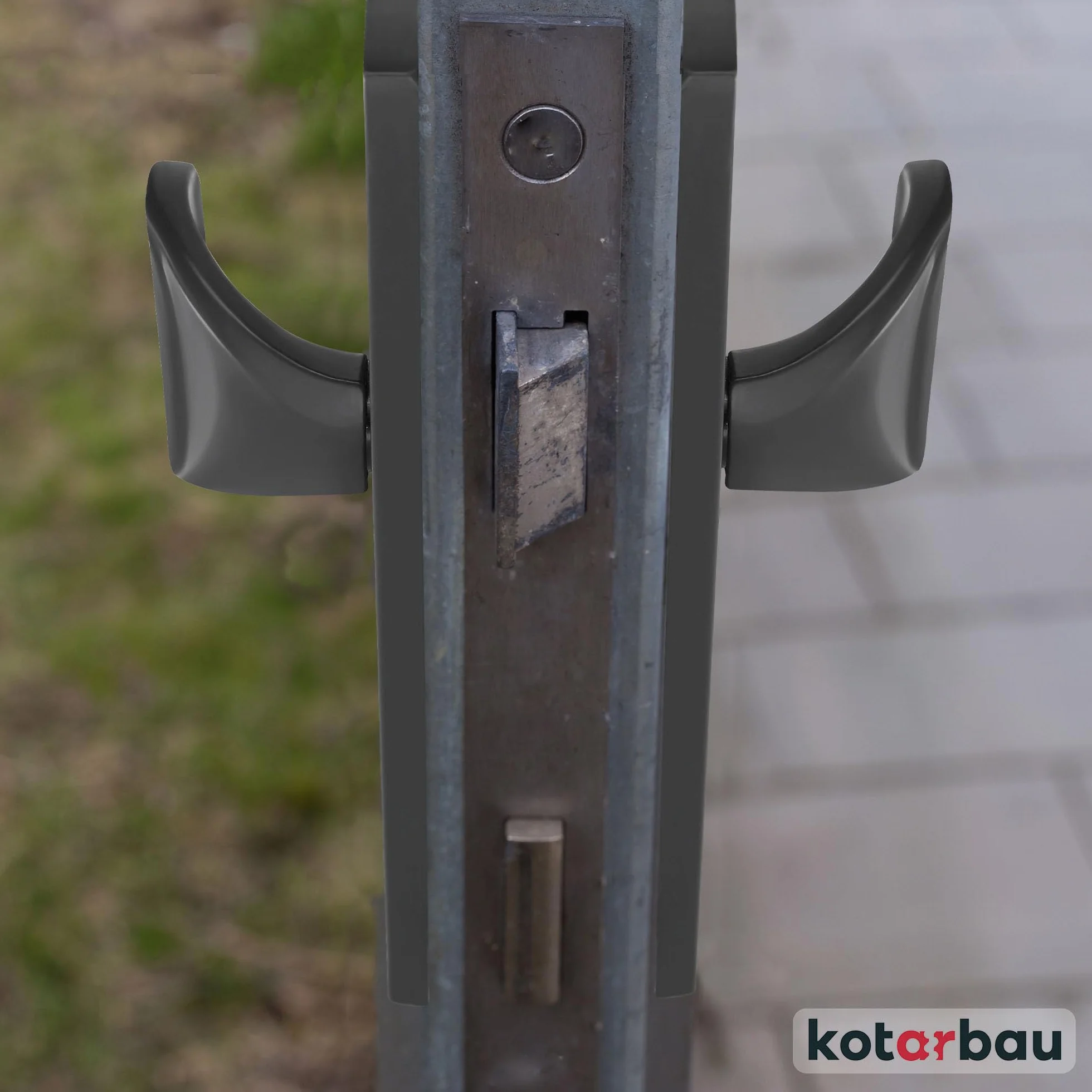 KOTARBAU® Pochwyt-pochwyt Antracyt 90 mm Aluminium