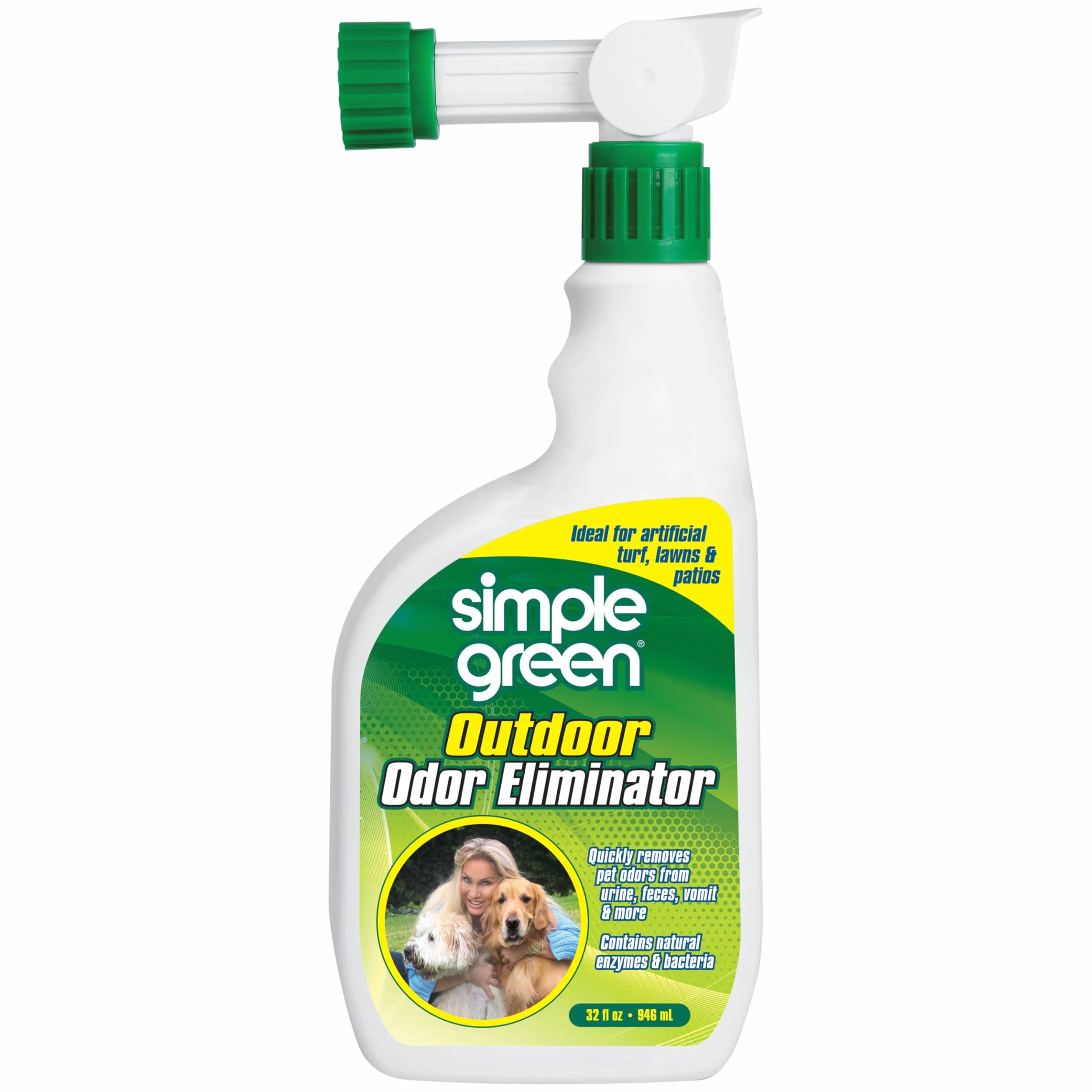 SIMPLE GREEN Eliminator zapachów na zewnątrz dla zwierząt, sztucznej trawy, tarasów 947,2 g