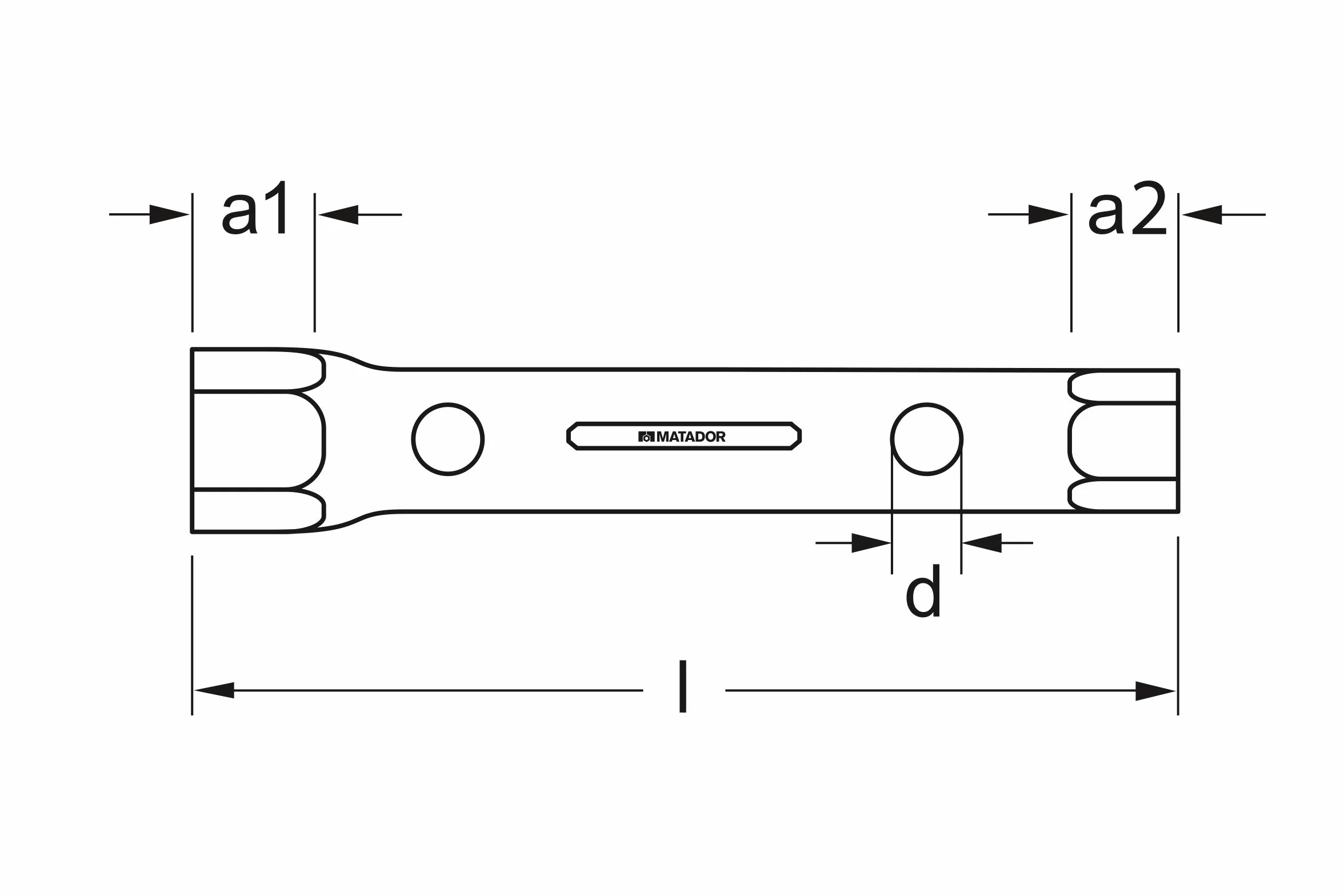 MATADOR klucz nasadowy do rur 30 x 32 mm 0380 3032
