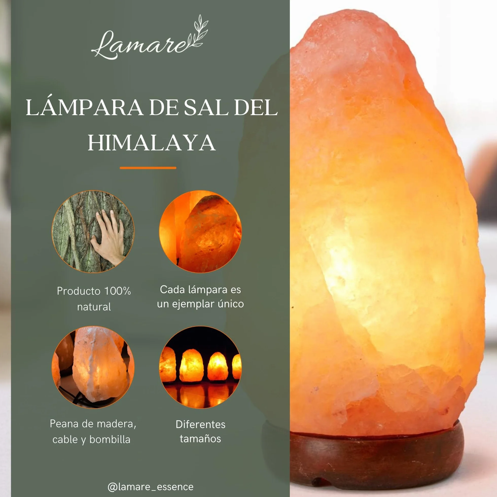 Himalajska lampa solna 10-12 kg - Magic Salt® Lighting For Your Soul