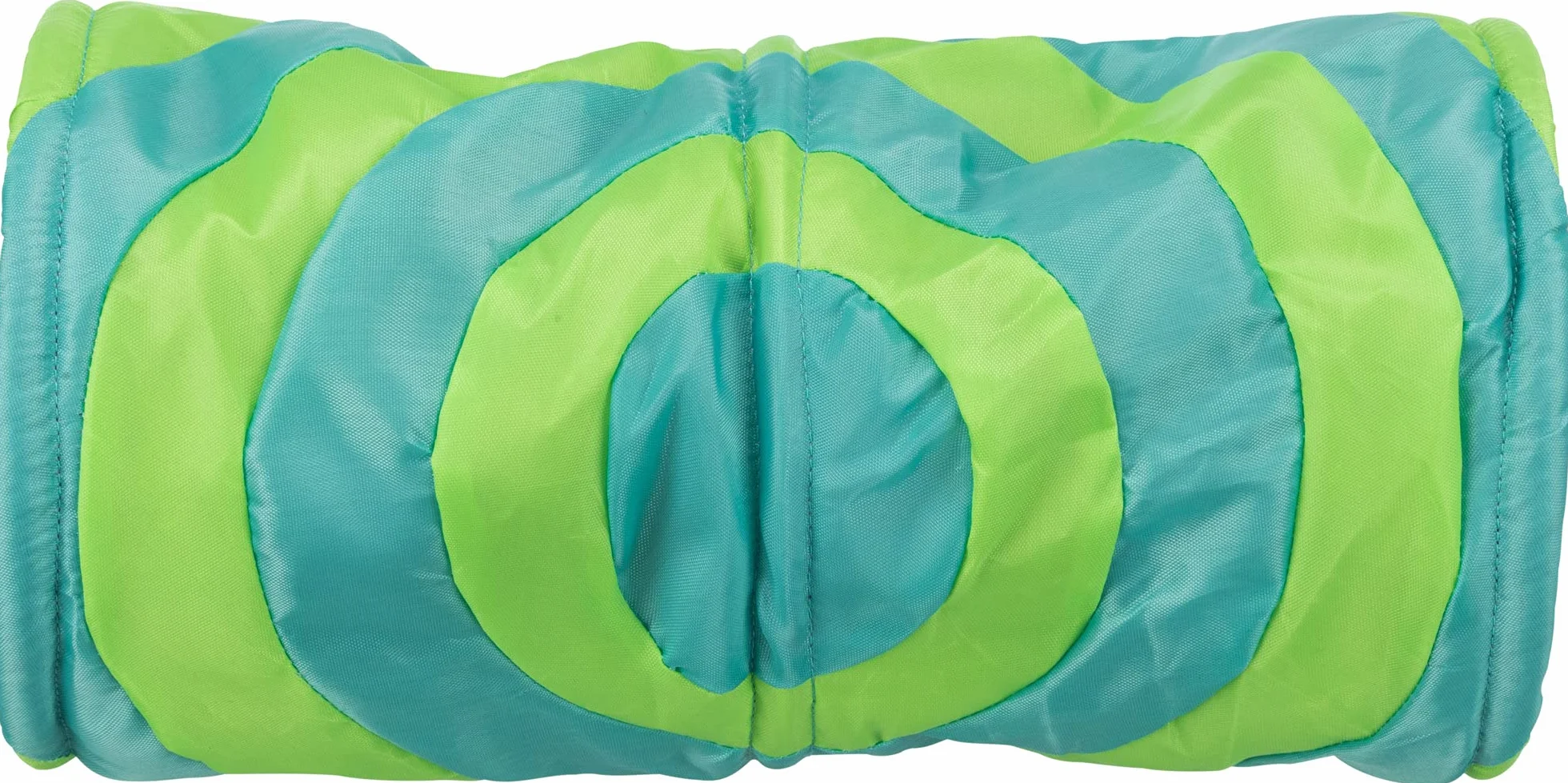 Trixie Cushy pluszowy tunel do zabawy, 15 x 35 cm, szary/zielony
