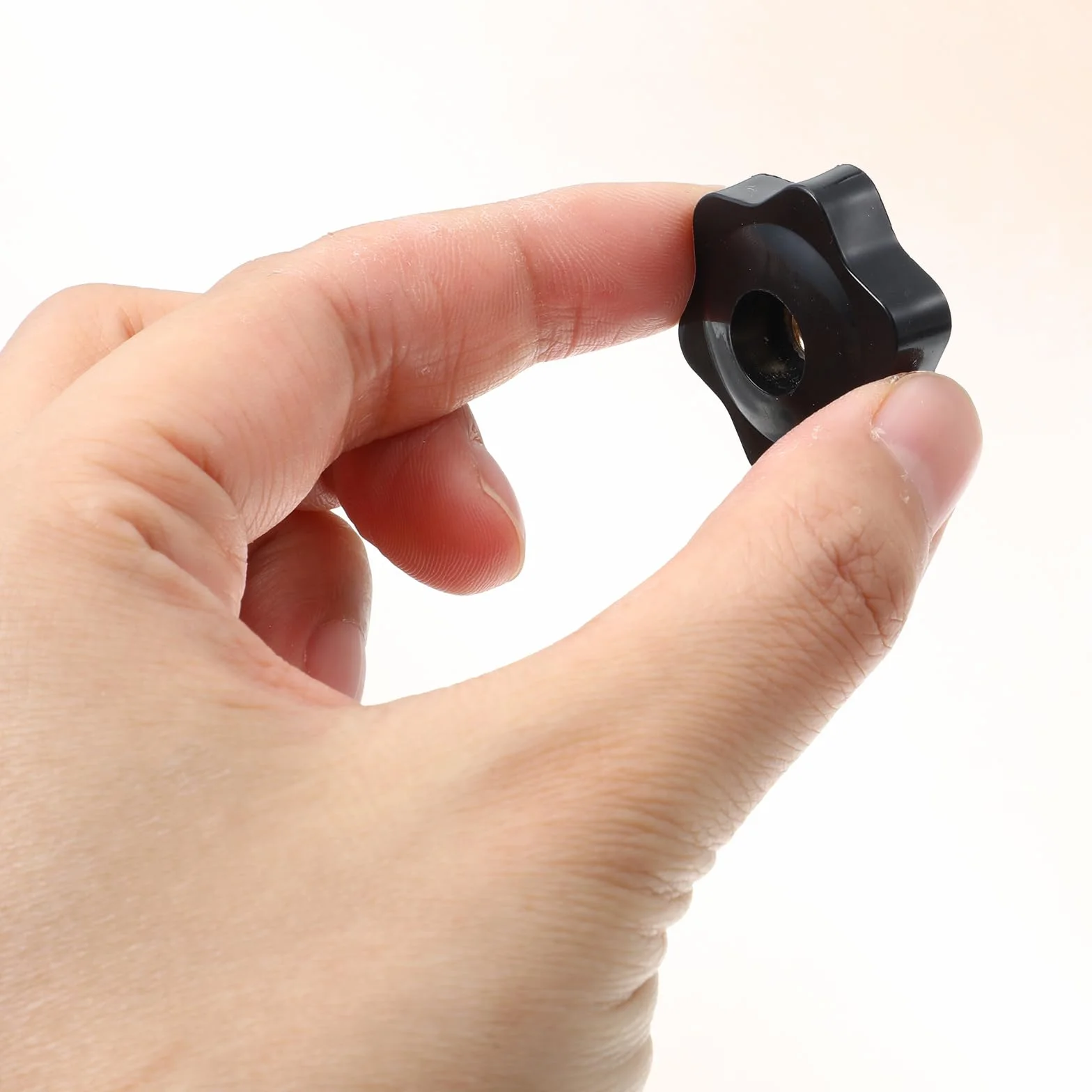 6 sztuk nakrętek z uchwytem gwiazdowym M6, średnica zewnętrzna 32 mm, śruba radełkowana, nakrętka gwiazdkowa, gwint wewnętrzny z mosiądzu, do maszyn i urządzeń, mebli, sprzętu fitness, obrabiarek