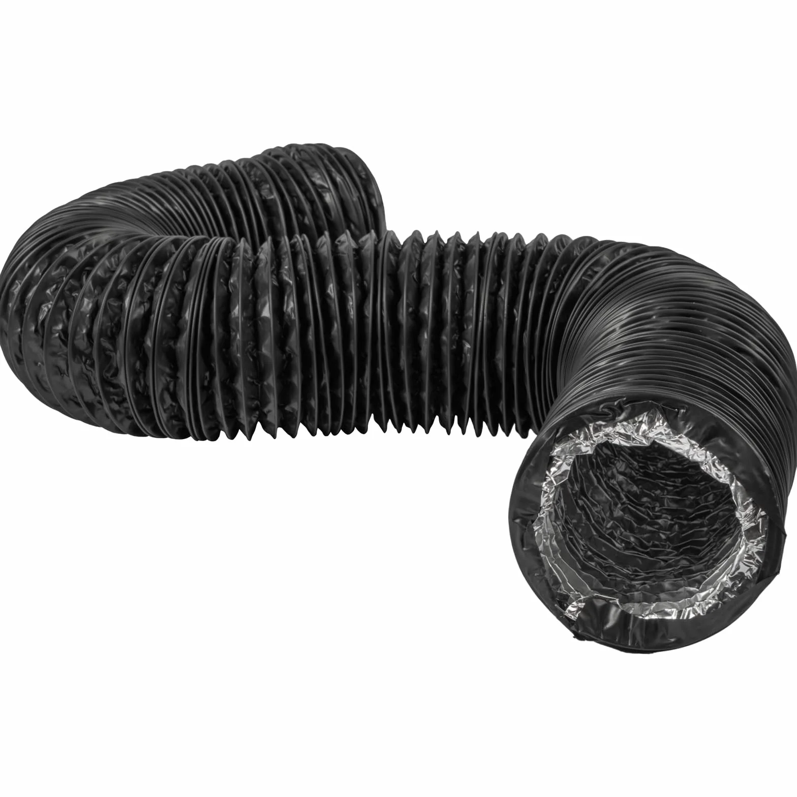 Wąż wentylacyjny HVAC 4-warstwowy 10 cm x 3 m czarny
