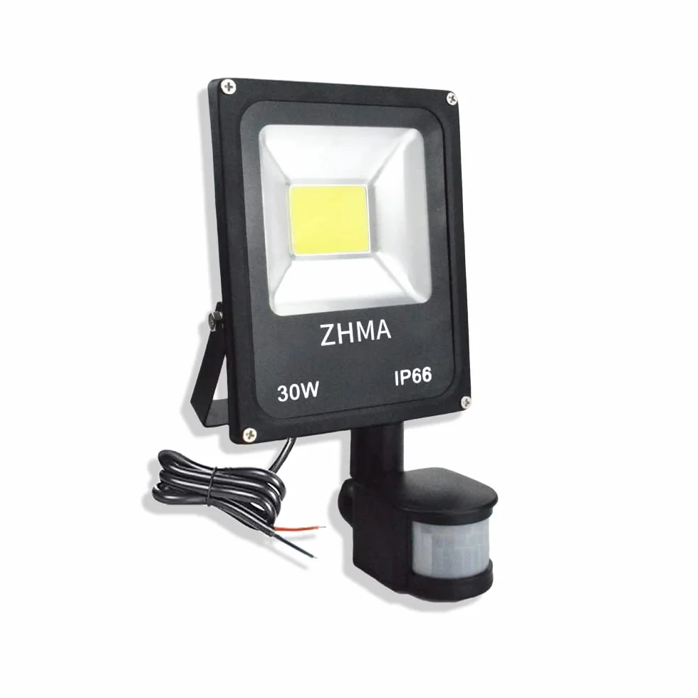 Zewnętrzny Reflektor LED 12 V-24 V DC, 30 W 6000 K, Wodoodporny IP66 Na Schody, Patio, Garaż, Wejścia, Ogród, Piwnice