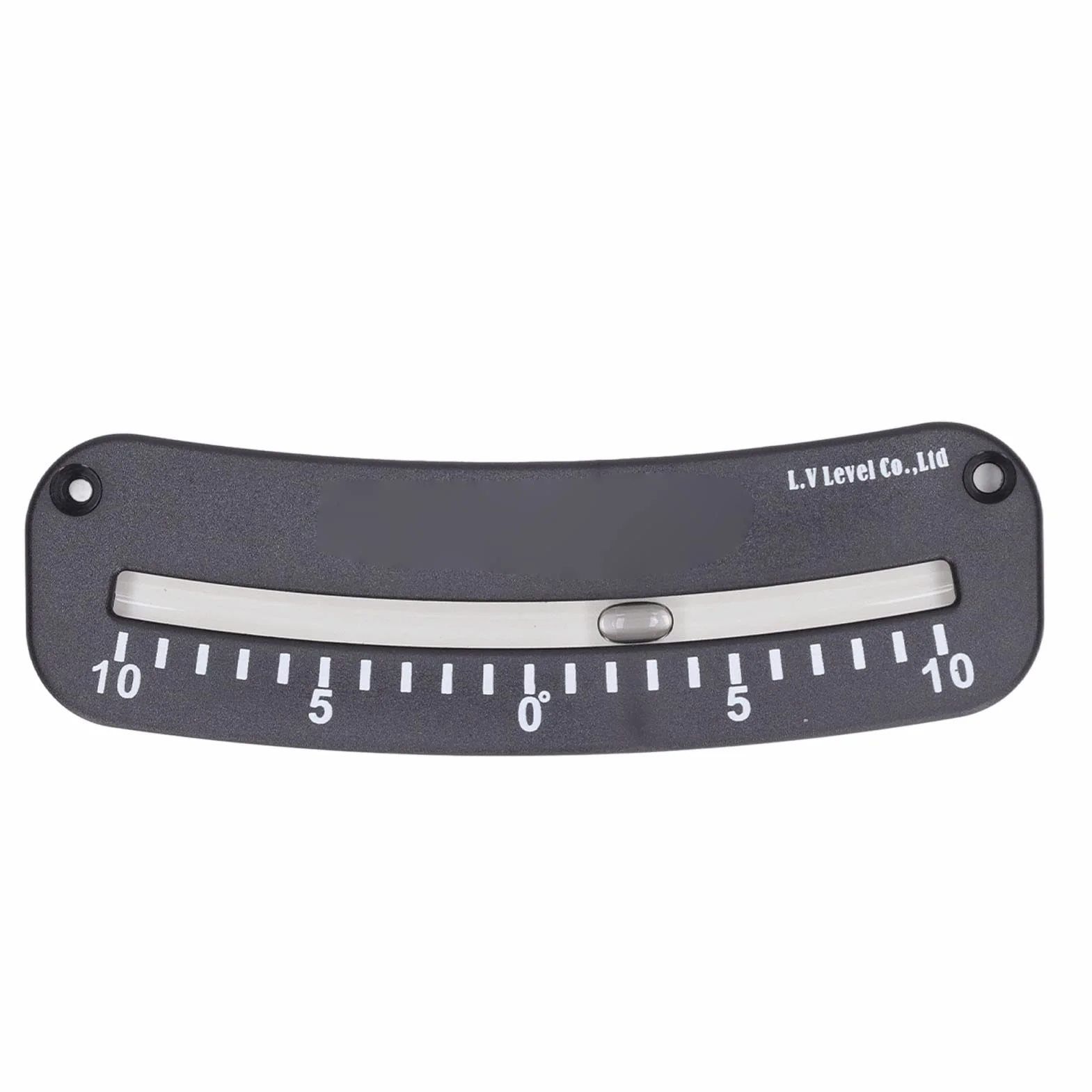 Inklinometr do łodzi Rurowej -10° do 0° do 10° Pochyłomierz Miniklinometru do Testu Mikrokątów w Poziomie