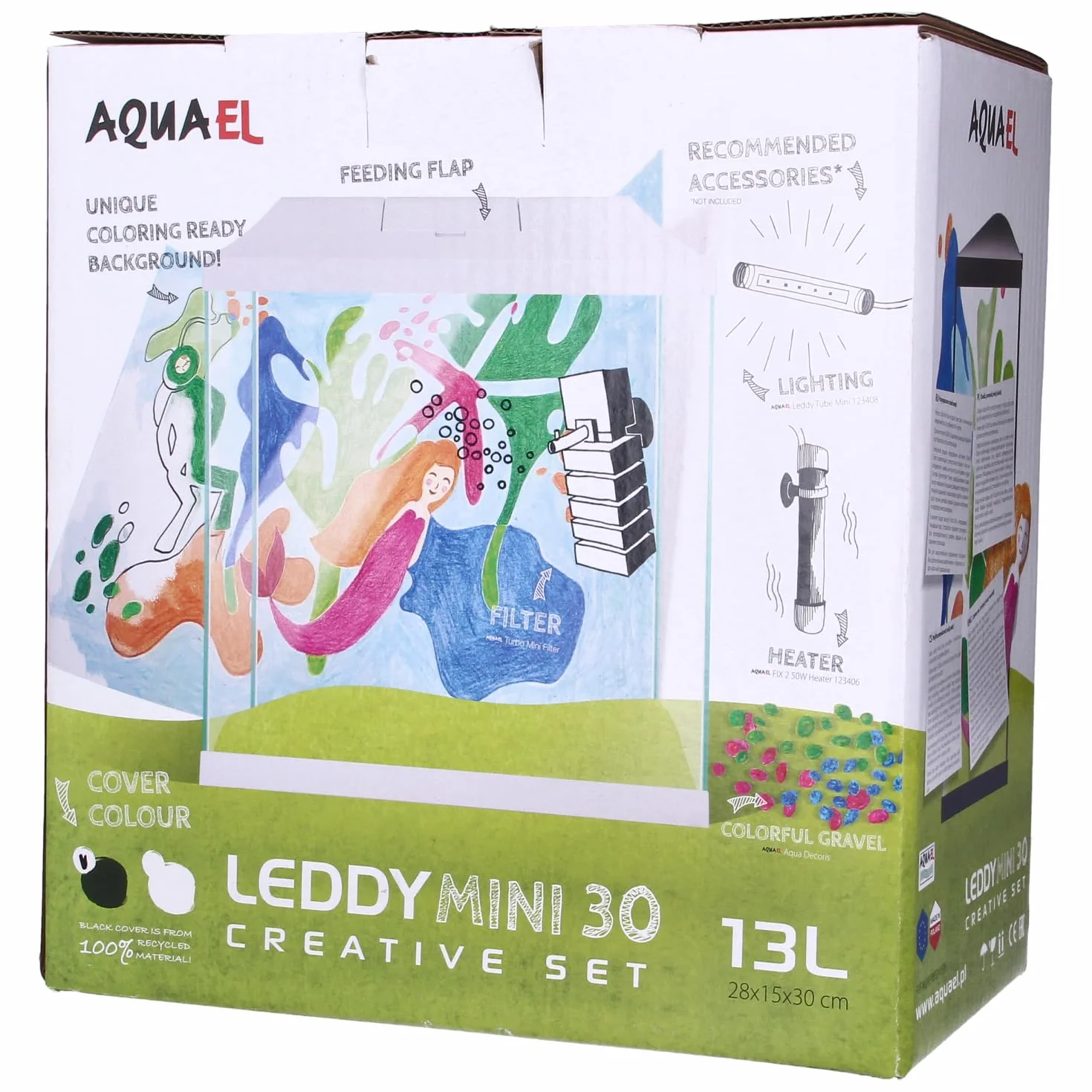 ZESTAW AKW. LEDDY MINI 30 BIAŁY