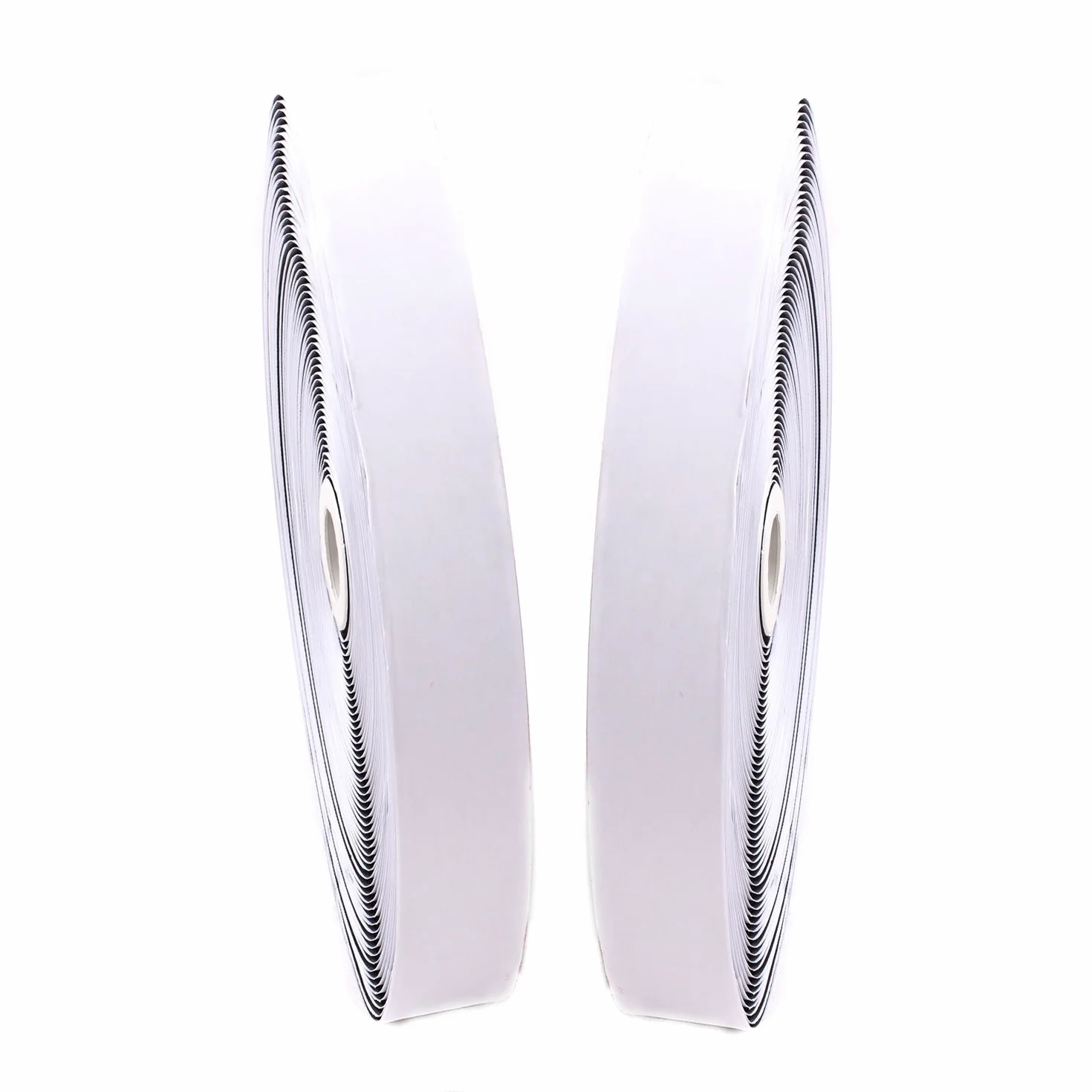 TUKA 25 metrów x 20 mm Samoprzylepna taśma haczykowa i klamra, samoprzylepna taśma na zarysowania, taśmy samoprzylepne z haczykami i pętlami, szerokość 20 mm, haczyk 25 m i klamra 25 m, czarna,