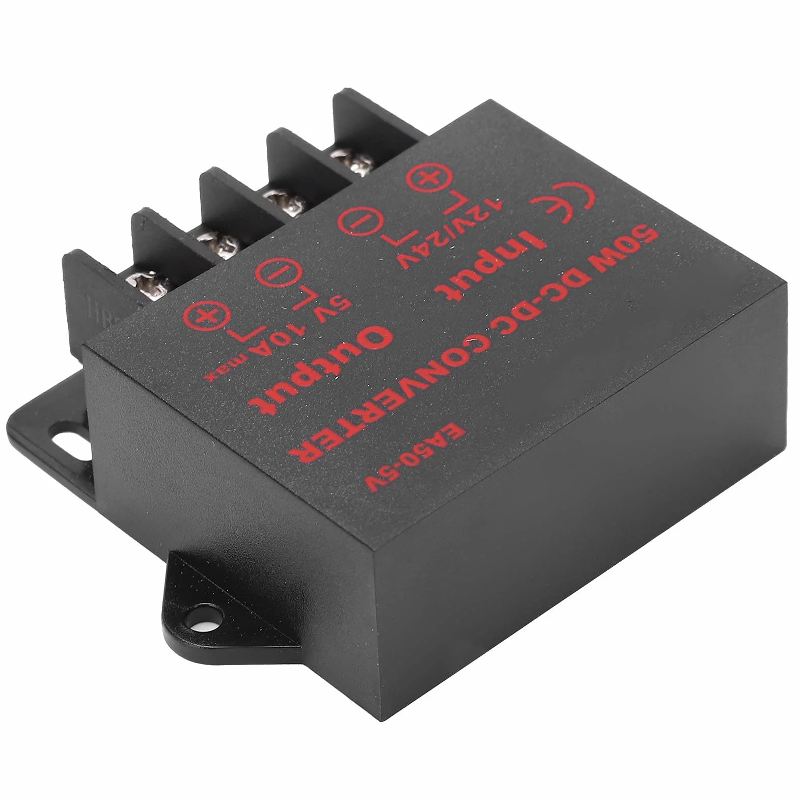 Walfront EA505V Adapter DC 24V 12V do 5V 10A Moduł Obniżający Regulator Napięcia do Taśmy LED