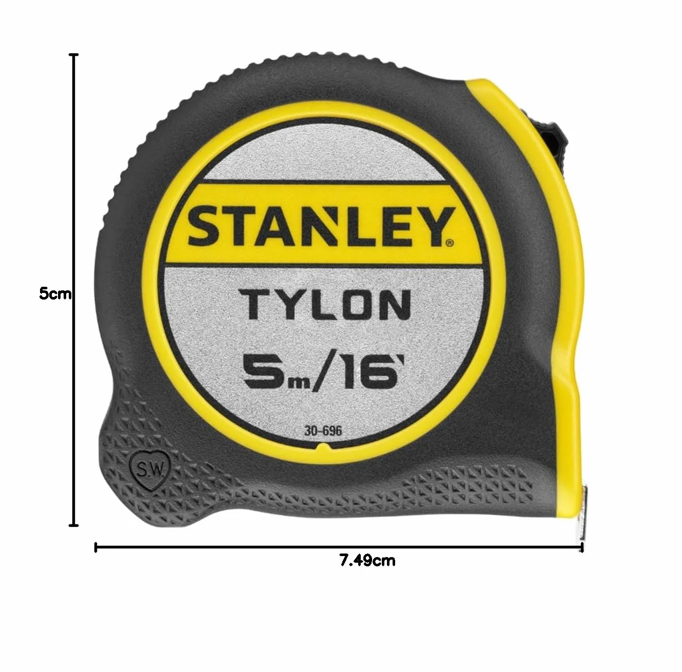 Stanley Taśma Miernicza 5 m Czarny/Żółty