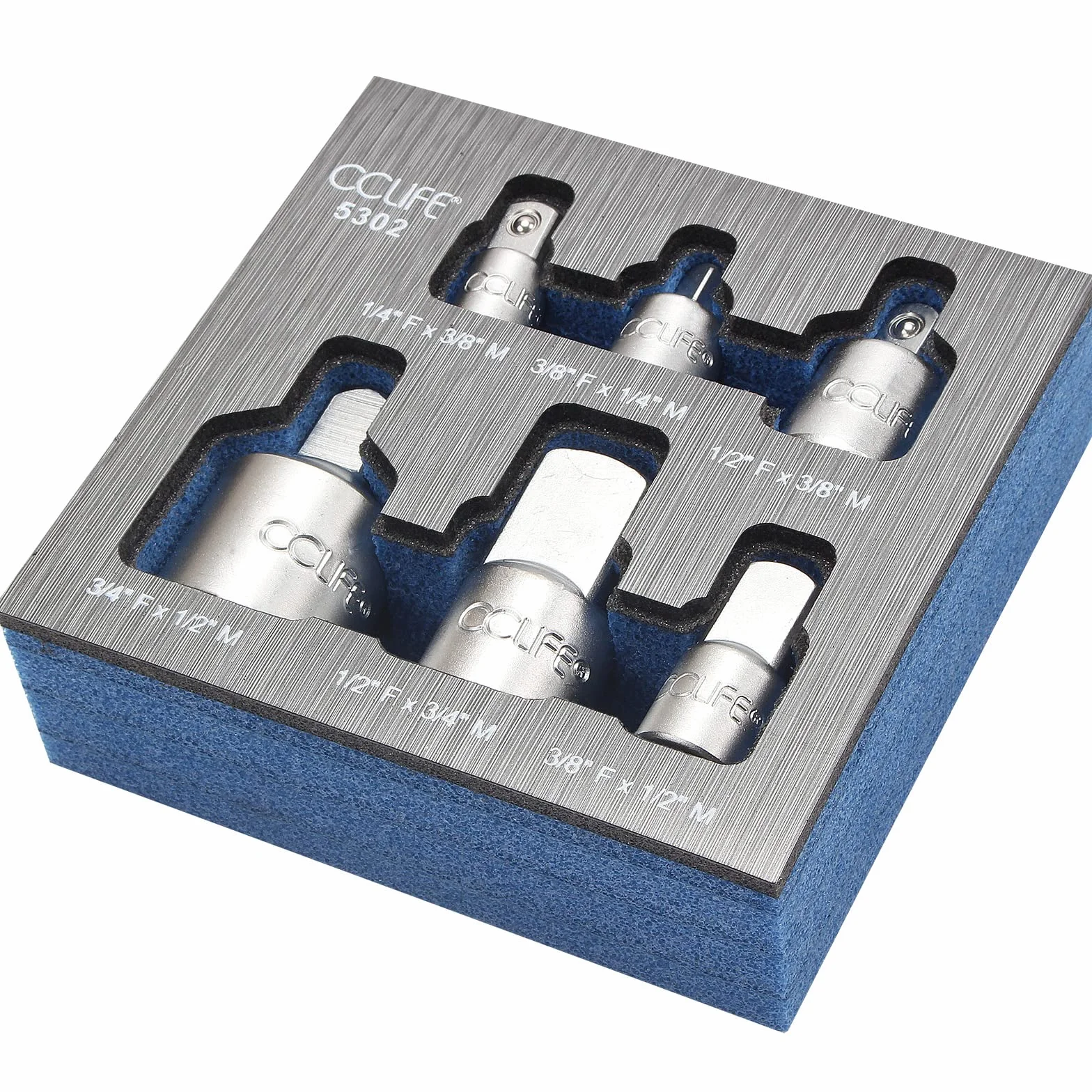 Adapter gniazda udarowego CCLIFE, zestaw 6 szt.