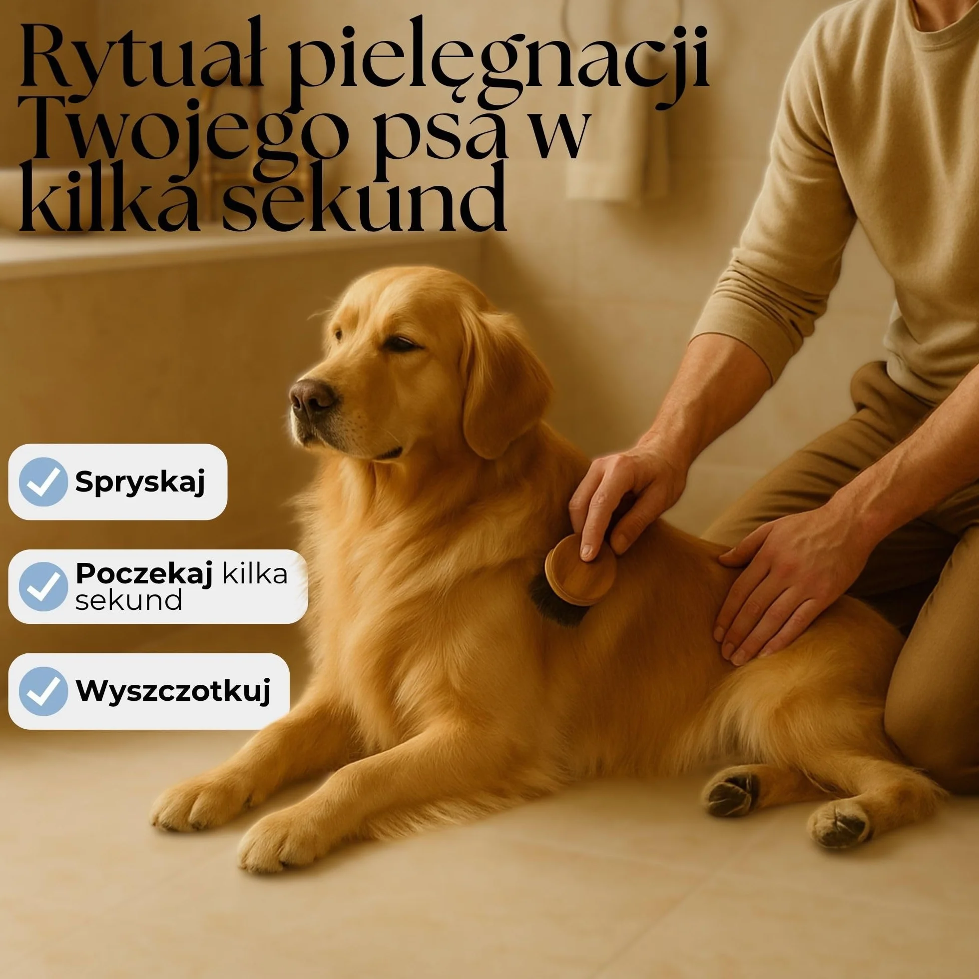 ASSOPET Spray Rozplątujący dla Psów 250ml z Fitokeratyną i Białkami Ryżu