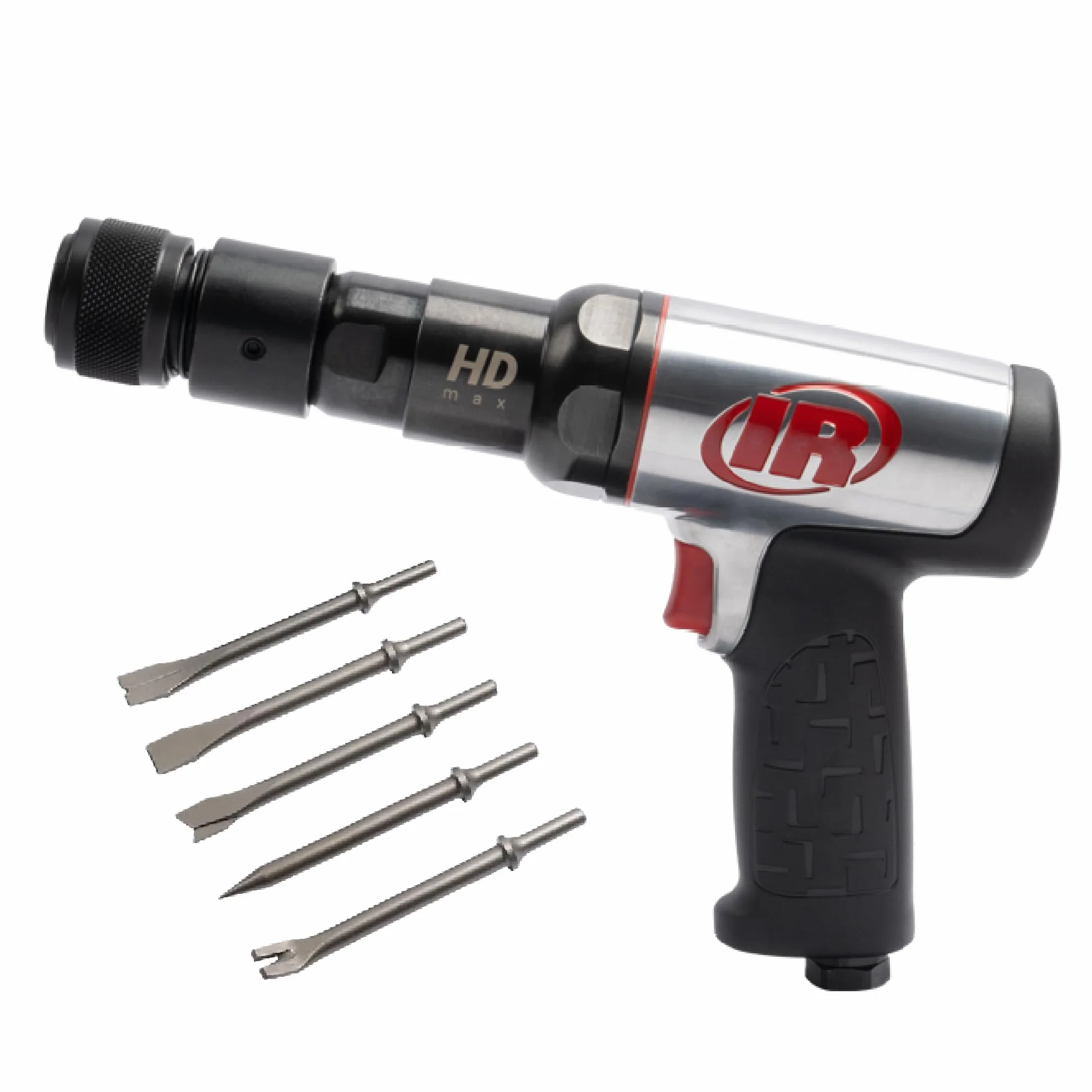 Ingersoll Rand Zestaw Młota Pneumatycznego 135MAXK - 2600 Udarów/Min, 76mm Skok, 3/4 cala, 5 Przecinaków