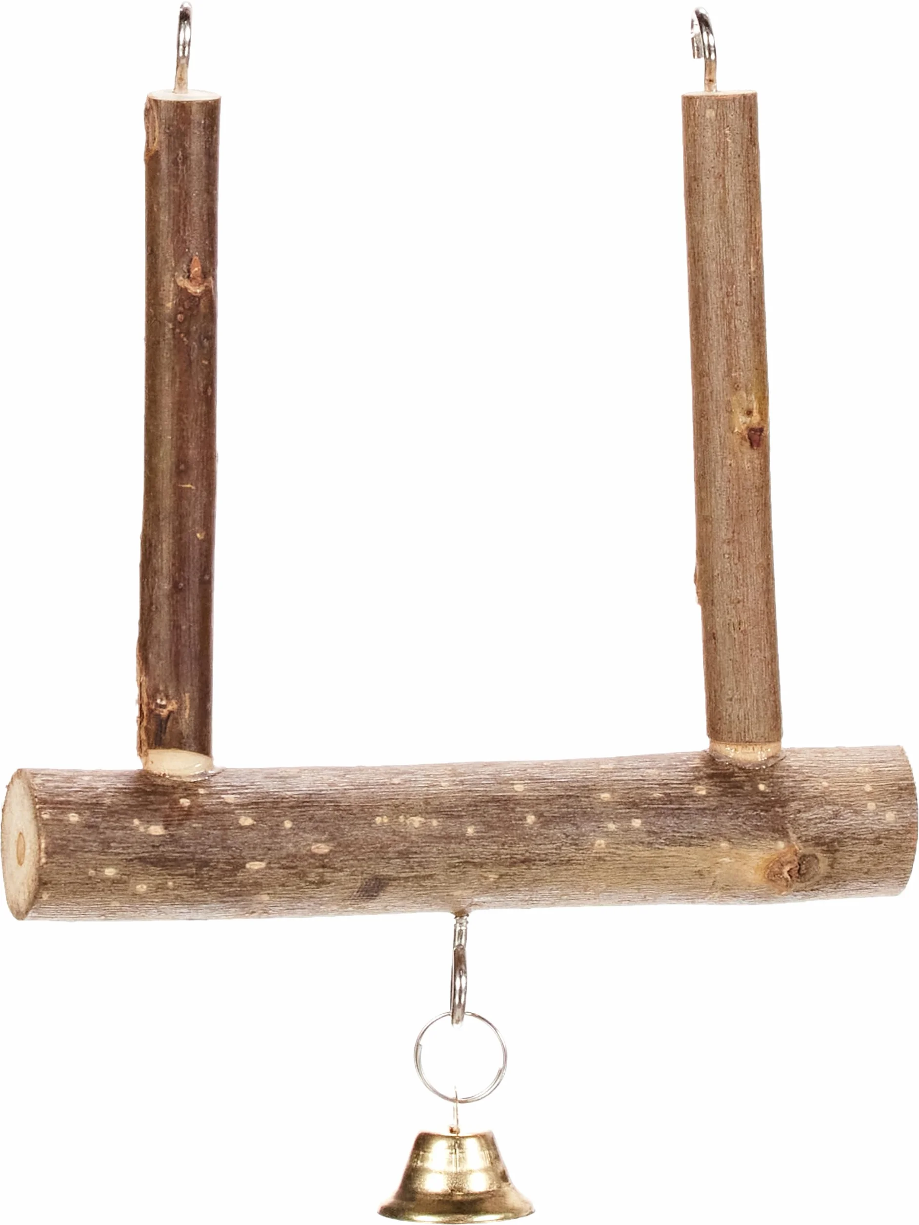 Trixie Natural Living Swinging Trapeze z dzwonkiem, 15 x 12 cm, brązowy
