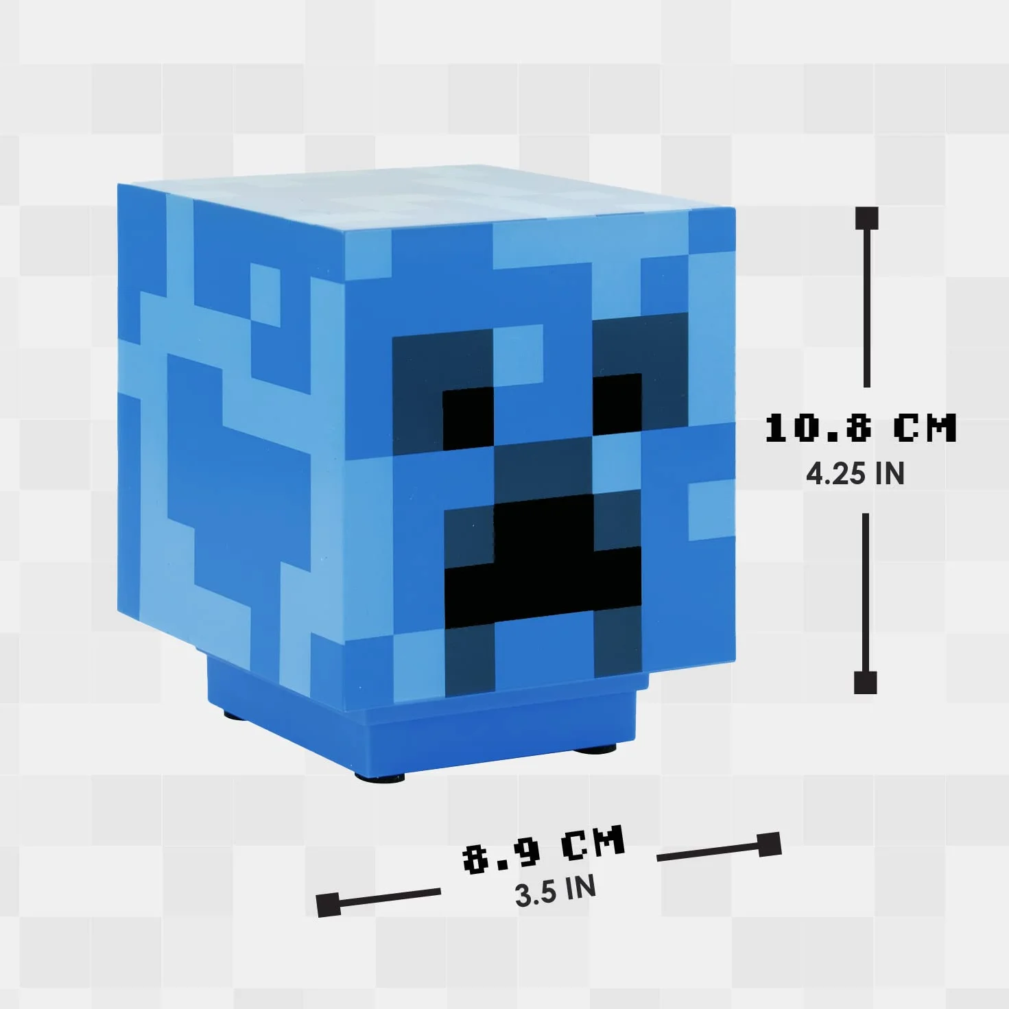 Minecraft Charged Creeper Light z dźwiękami Creeper