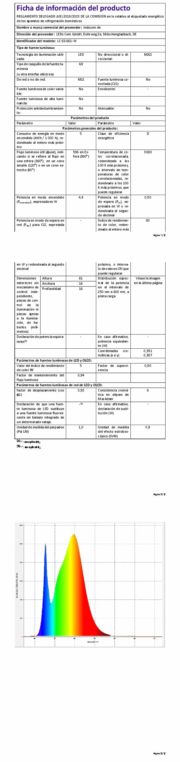 ledscom.de Słupek oświetleniowy PODEL do zastosowań zewnętrznych, 39 cm, antracyt, 2 gniazda, z żarówką G9, 596 lm, biały