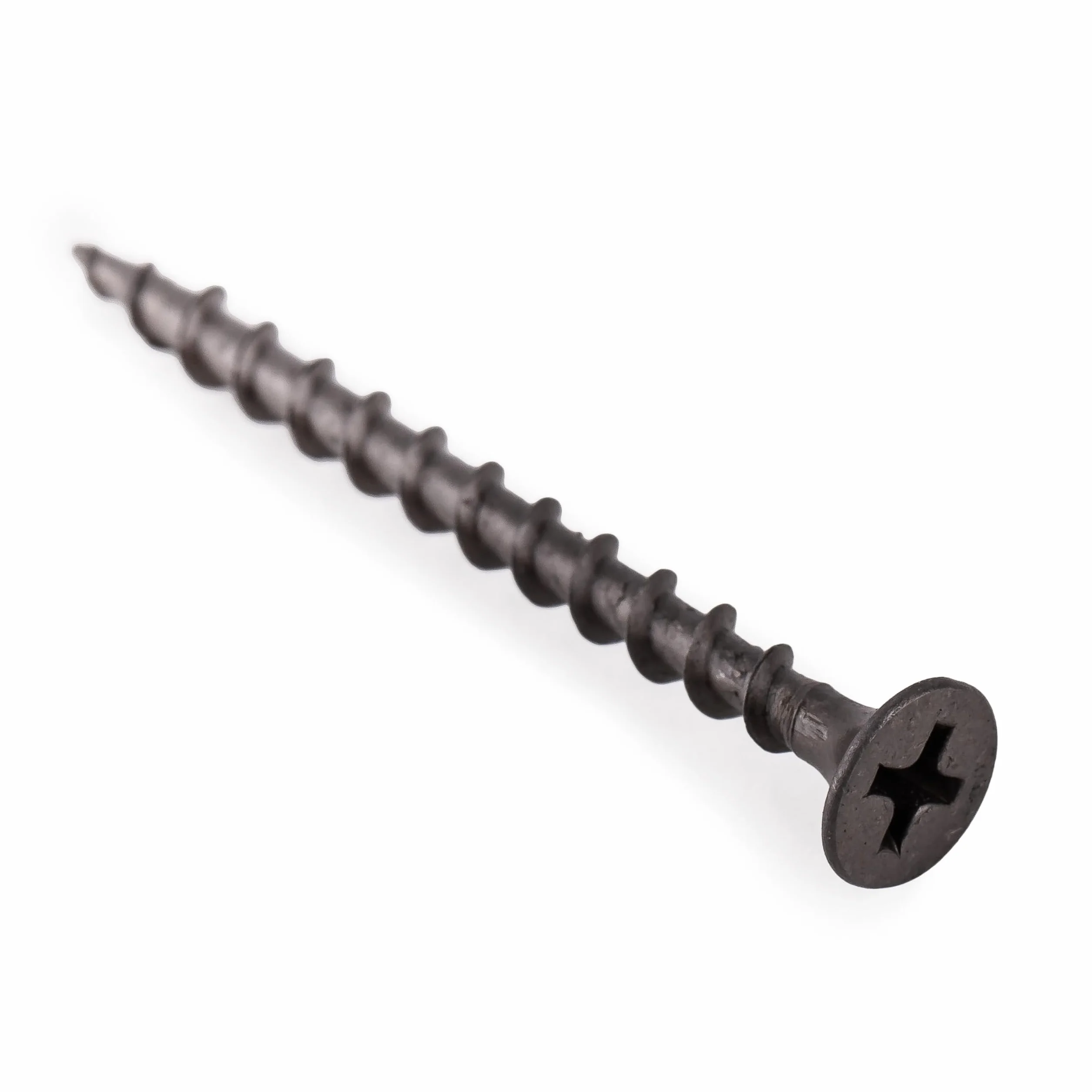 MIVOS Wkręty fosfatowane czarne – 45 x 3,5 mm – 100 sztuk – śruby montażowe – śruby do płyt gipsowo-kartonowych, drewna – wkręty do płyt gipsowo-włóknowych