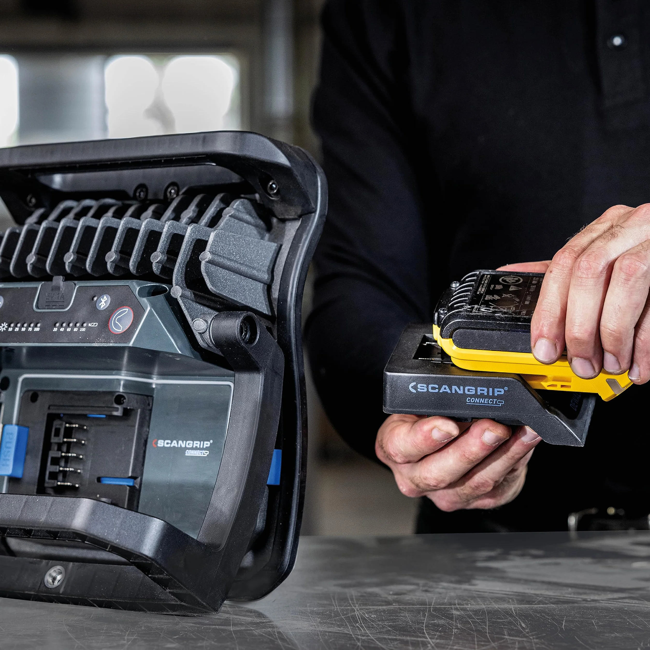 Conectores Scangrip para baterías de 18 V FESTOOL