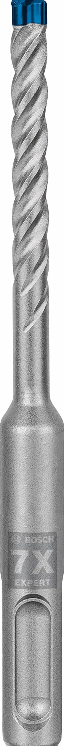 Bosch 1x Wiertła udarowe EXPERT SDS plus-7X (do Miękki kamień, Twardy kamień, Ø 6,00 mm, Professional Akcesoria Wiertło do młota)