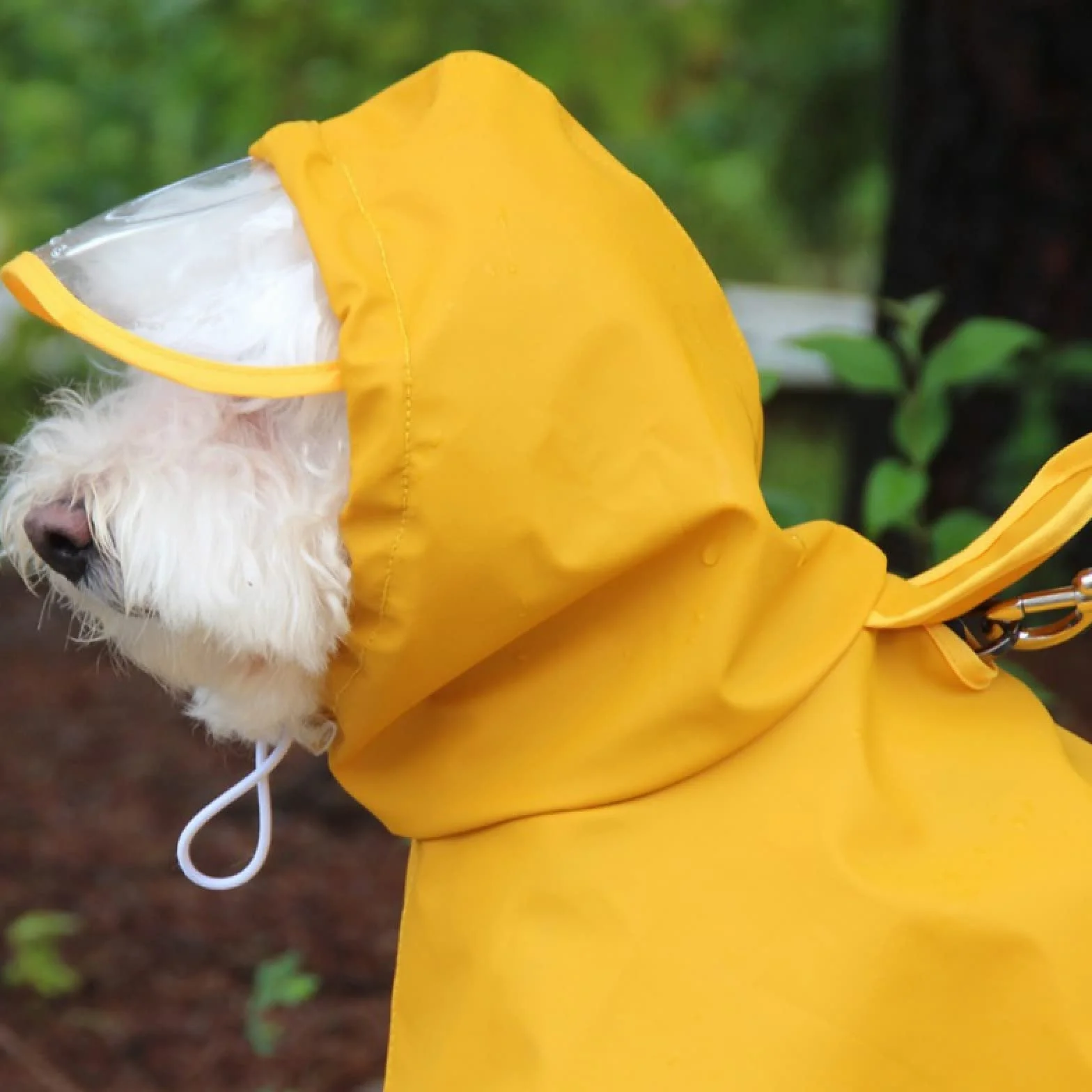 Mały Średni I Duży Pies Płaszcz Wodoodporny Płaszcz Przeciwdeszczowy Dla Zwierząt Outdoor Dog Płaszcz Przeciwdeszczowy Corgi Husky Sznaucer Mops Labrador Płaszcz Przeciwdeszczowy,Żółty,3XL 10-12,